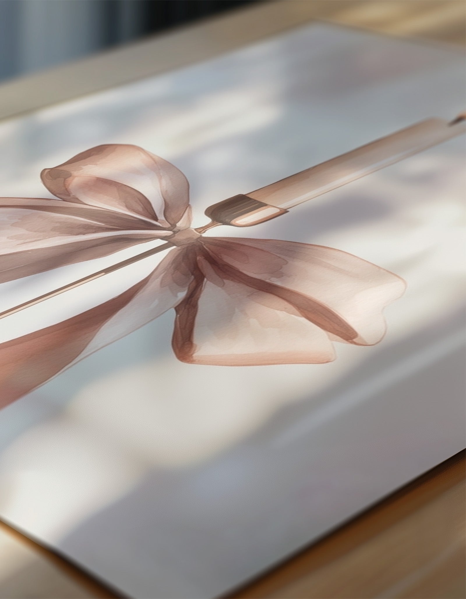 Candle Bow Poster