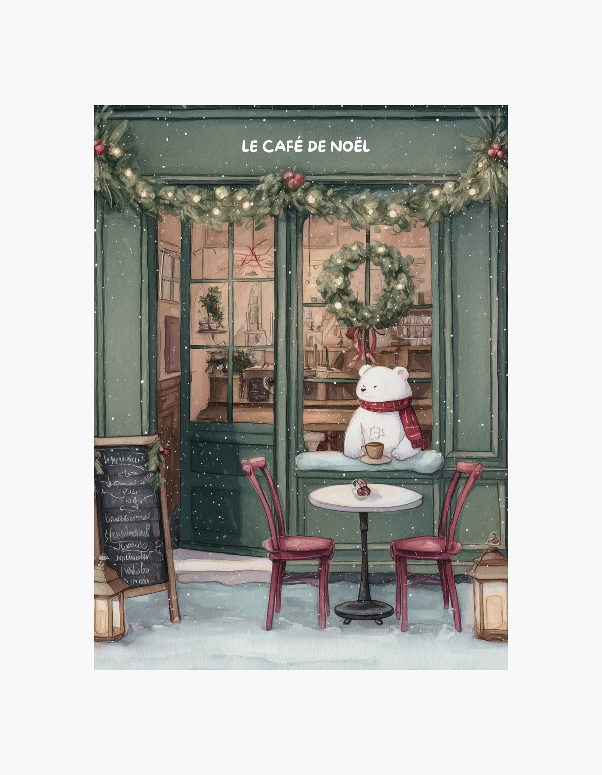 Le Café de Noël Poster