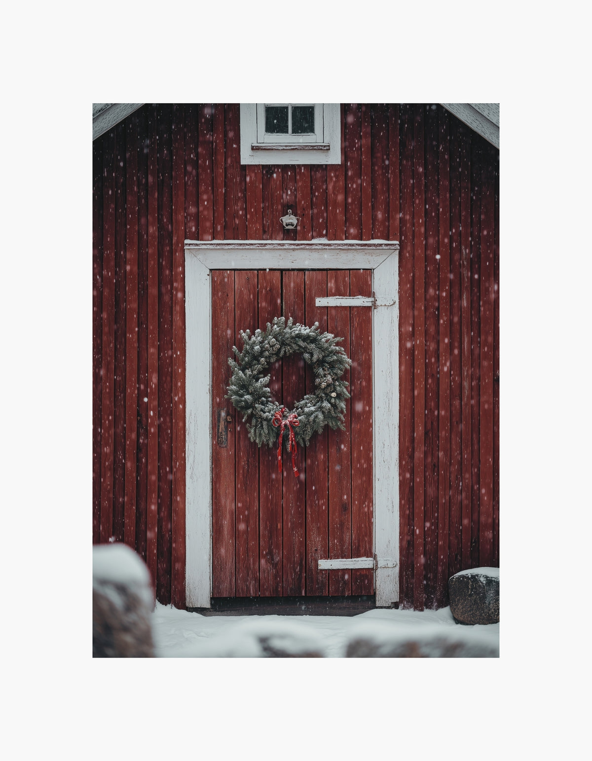 Christmas Door Poster