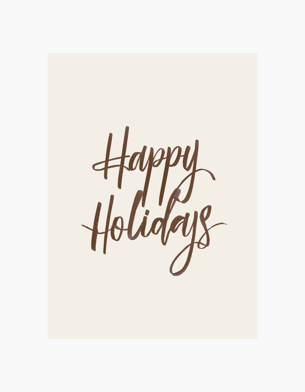 Happy Holidays Poster