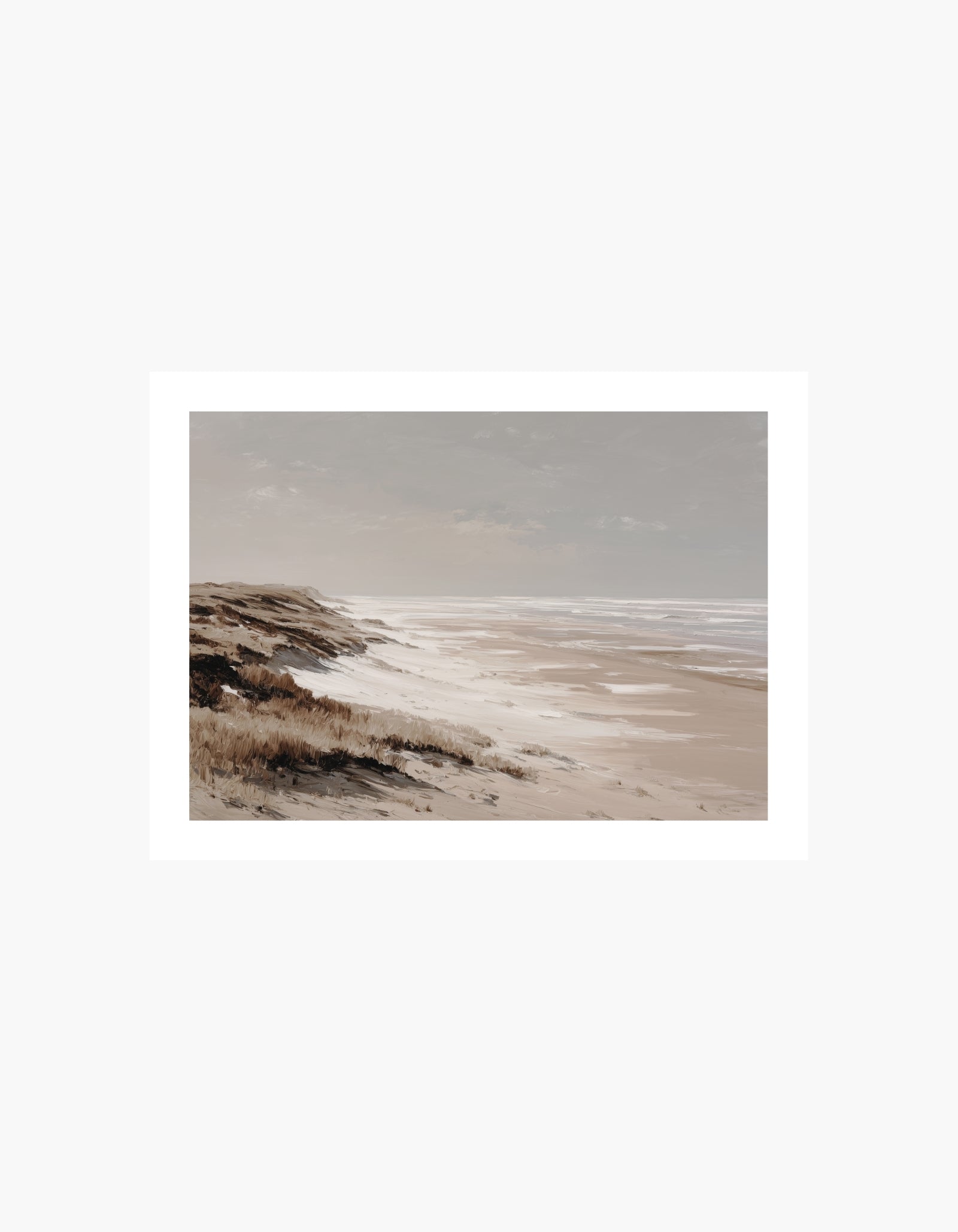 Soft Coastline Poster