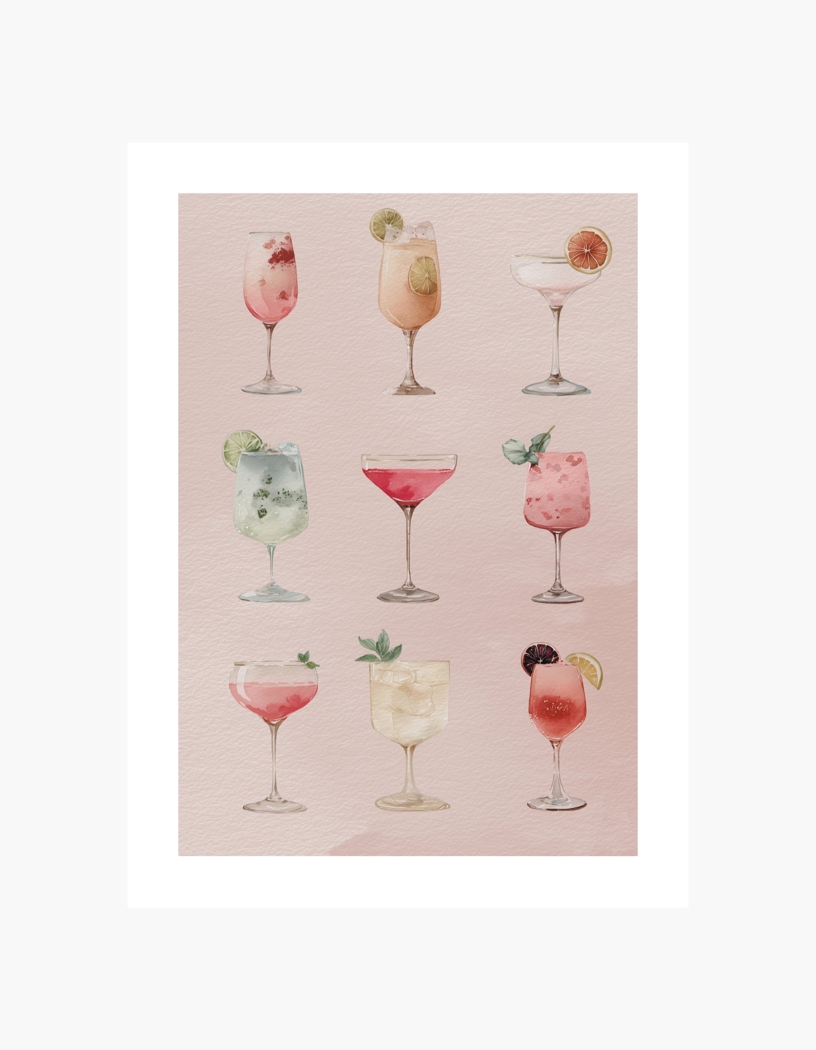Cocktail Collection Poster