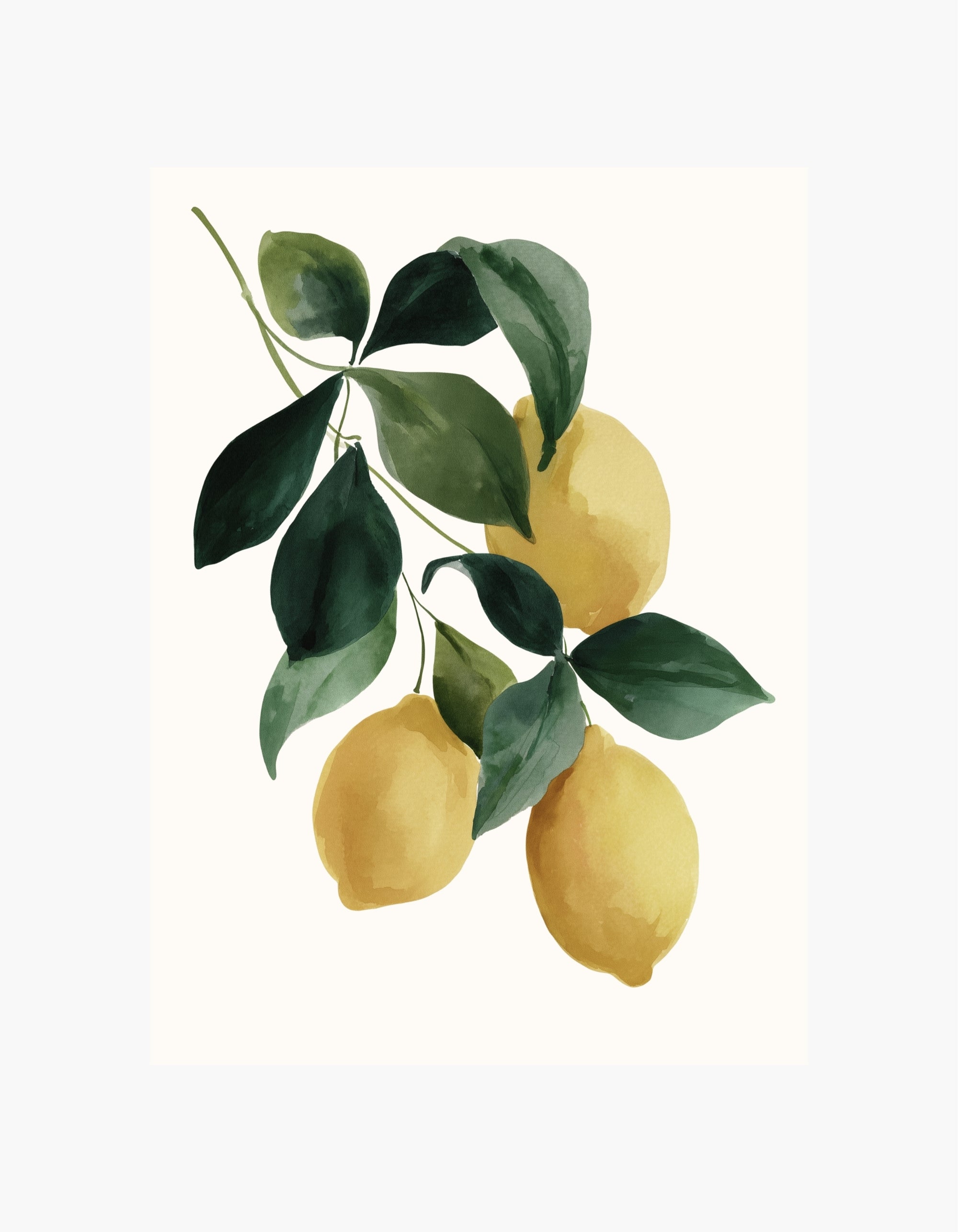 Lemon Branch Poster