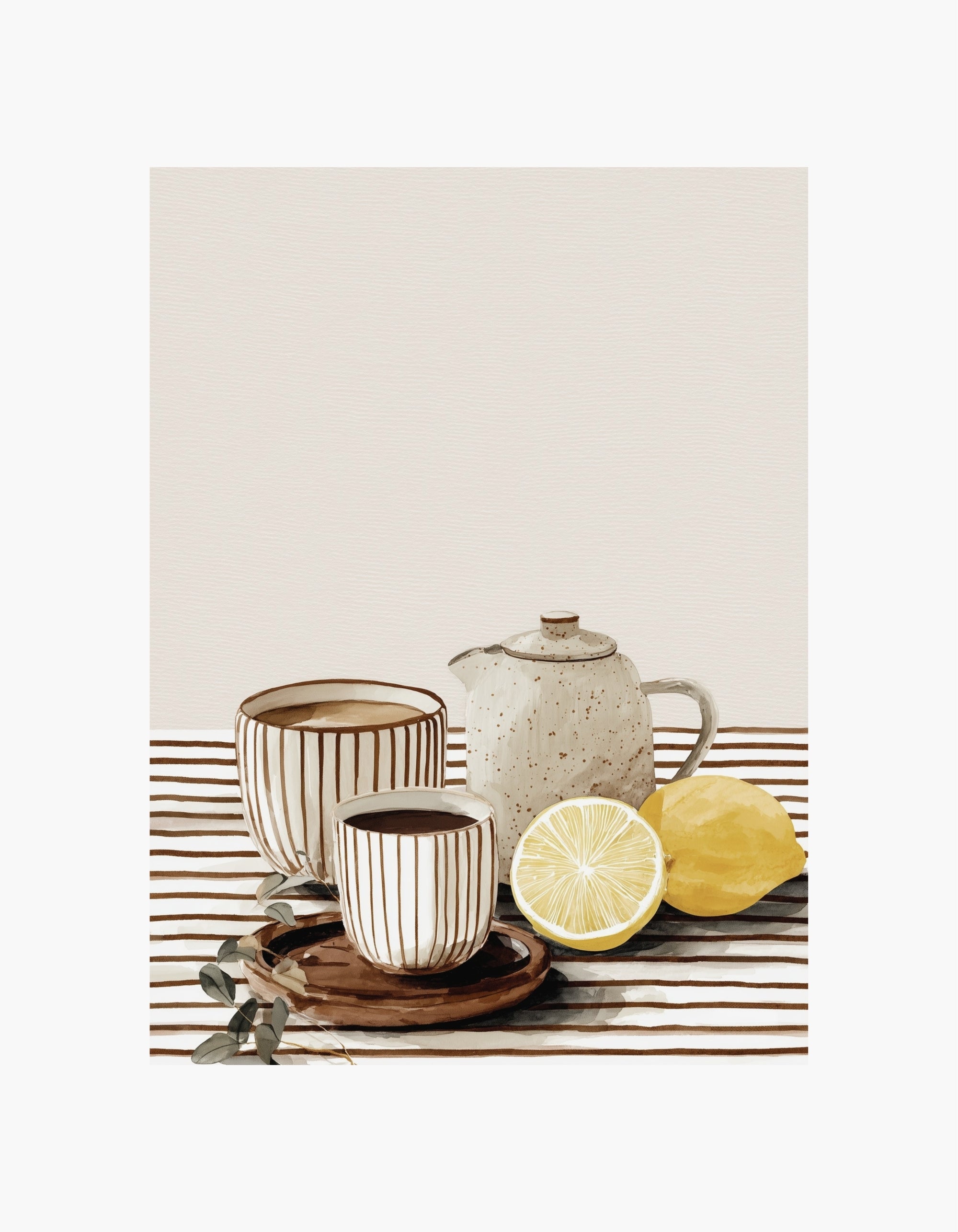 Tea Set Poster