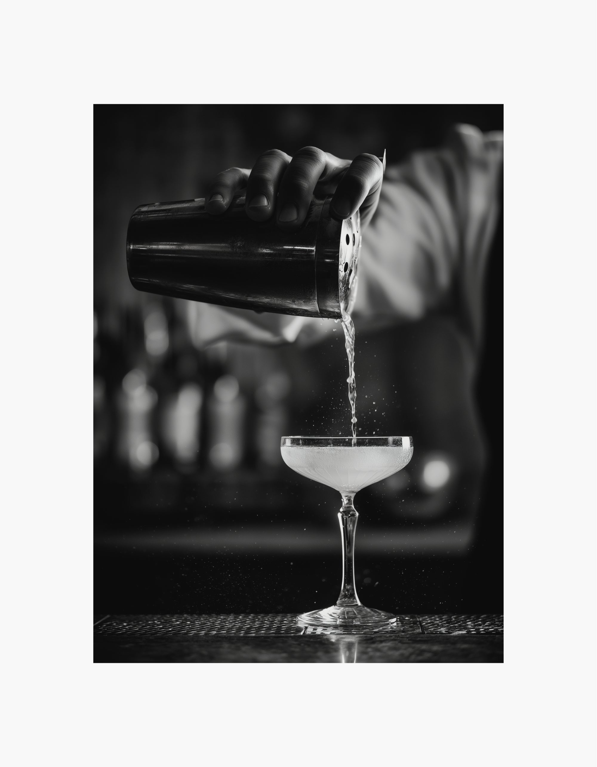 Cocktail Pour Poster