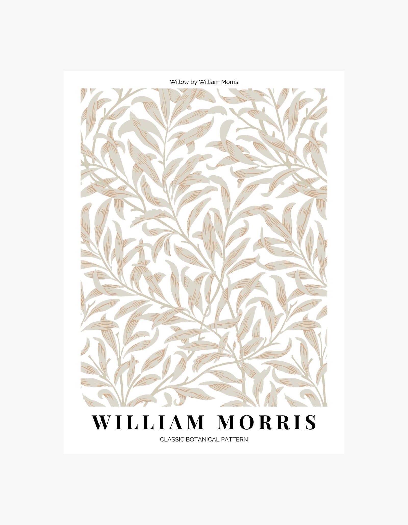 William Morris Willow Poster