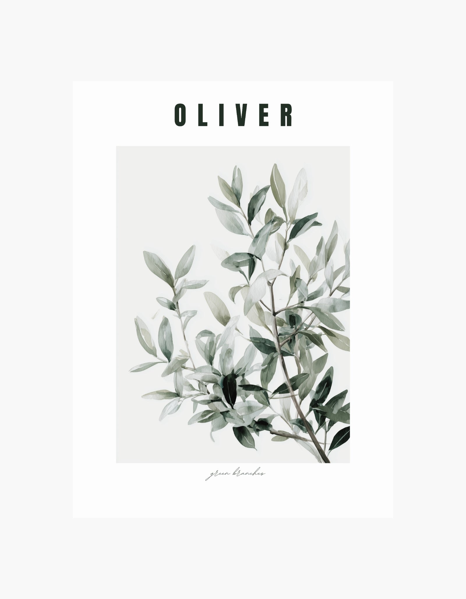 Oliver Poster