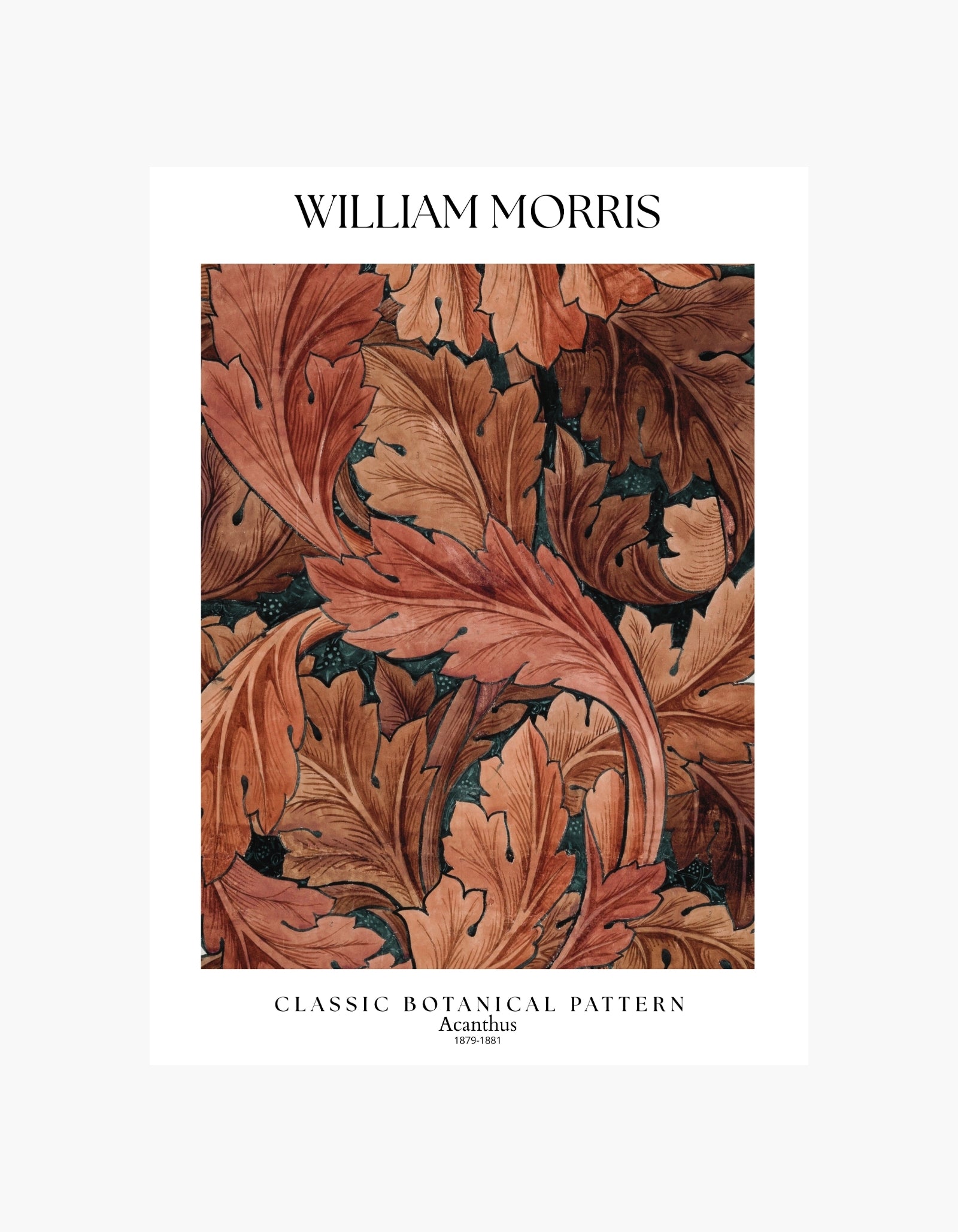 William Morris Acanthus Poster