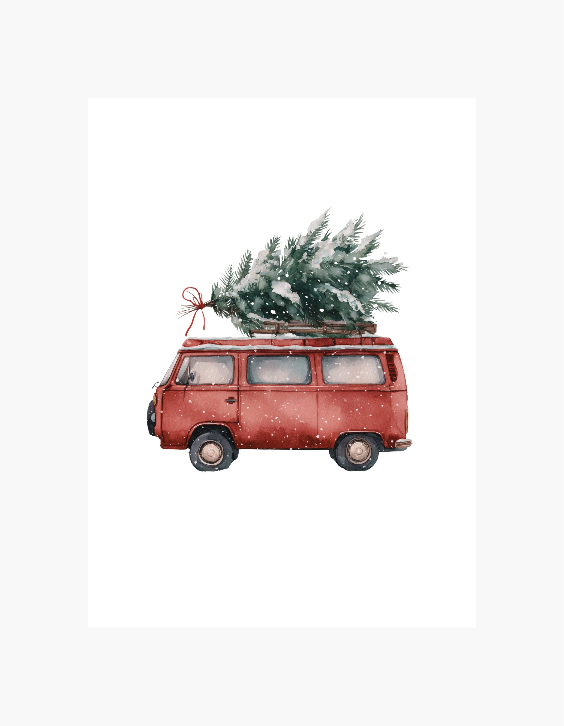 Christmas Tree Ride Poster