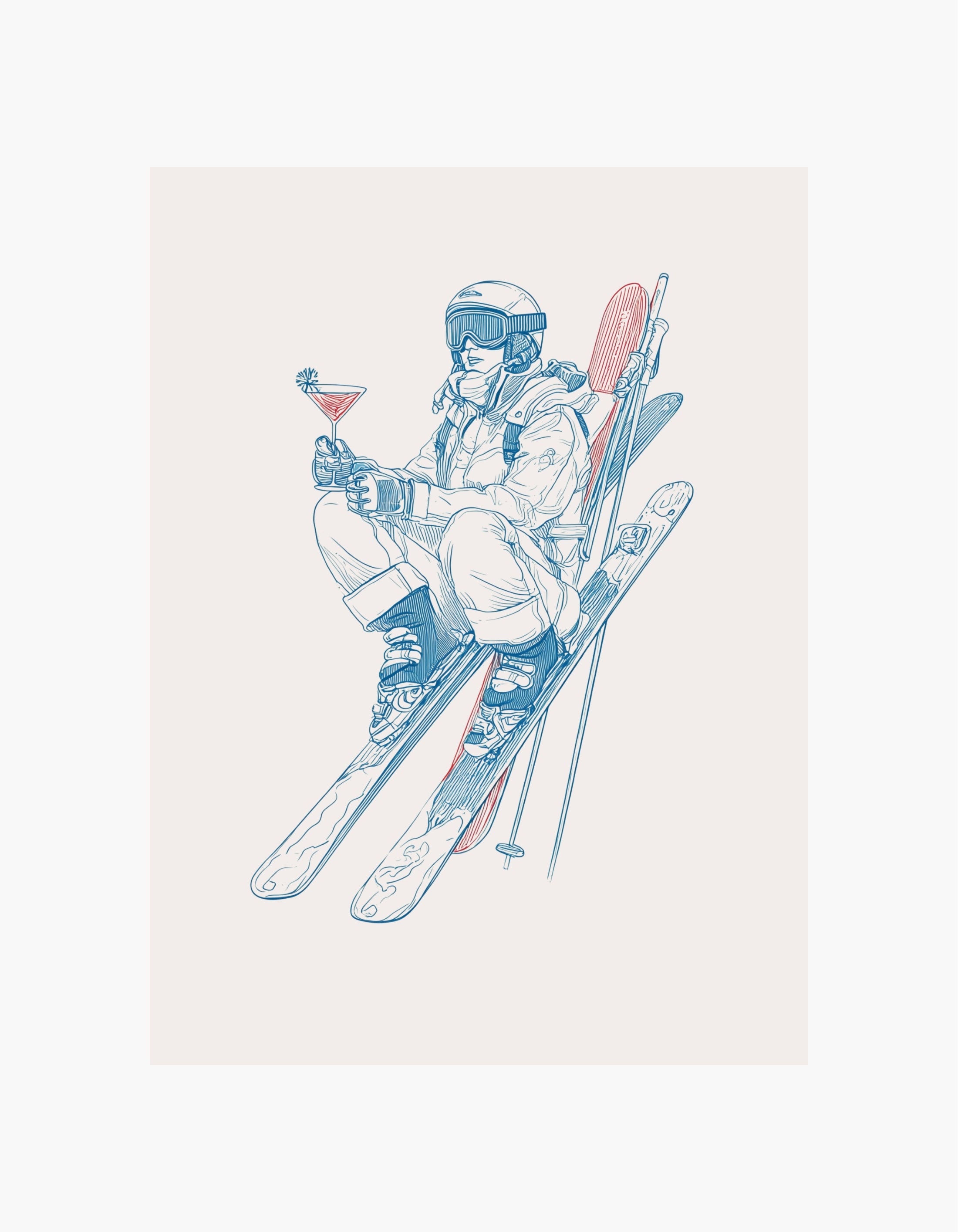 Après Ski Moment Poster