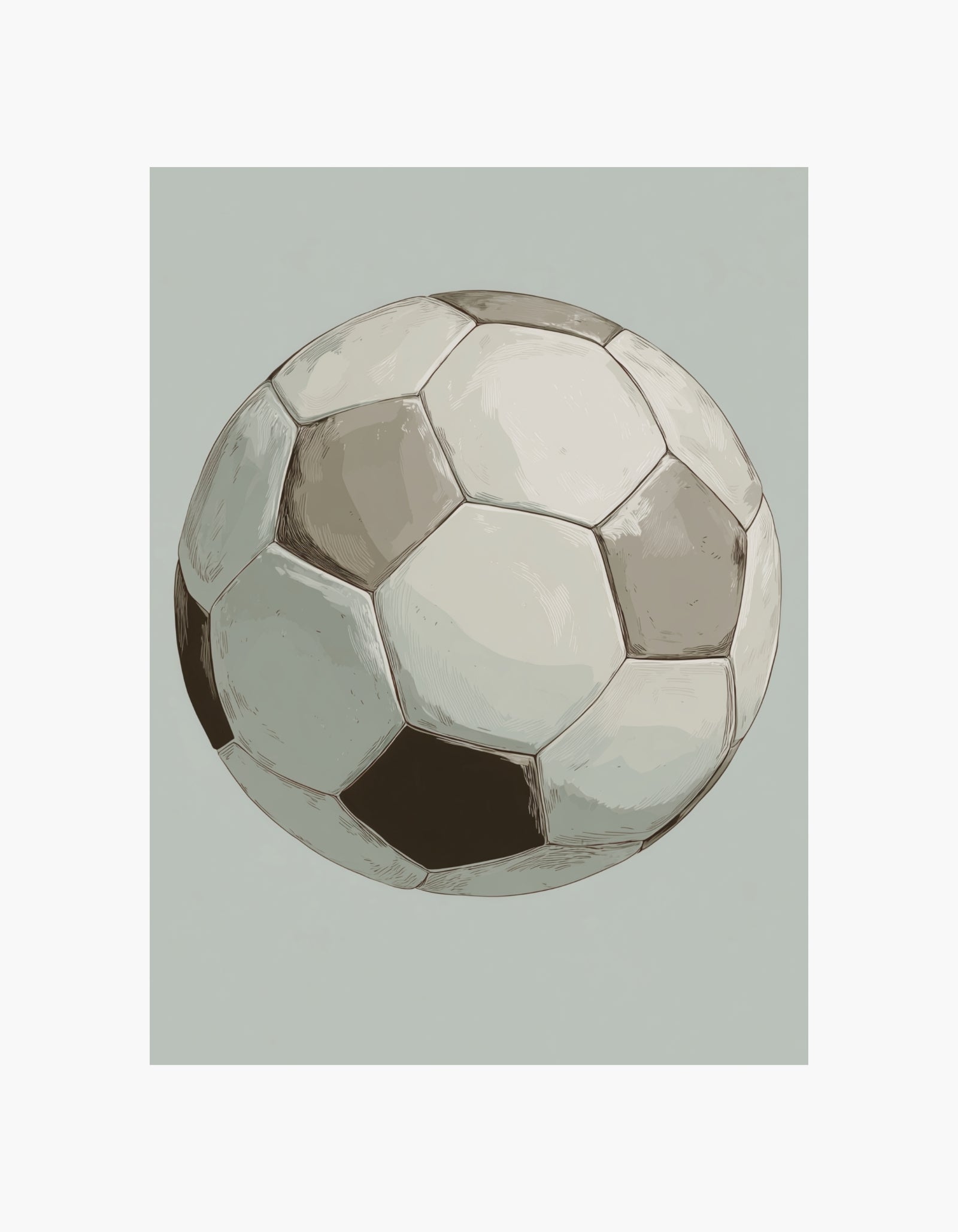 Football Boll Poster