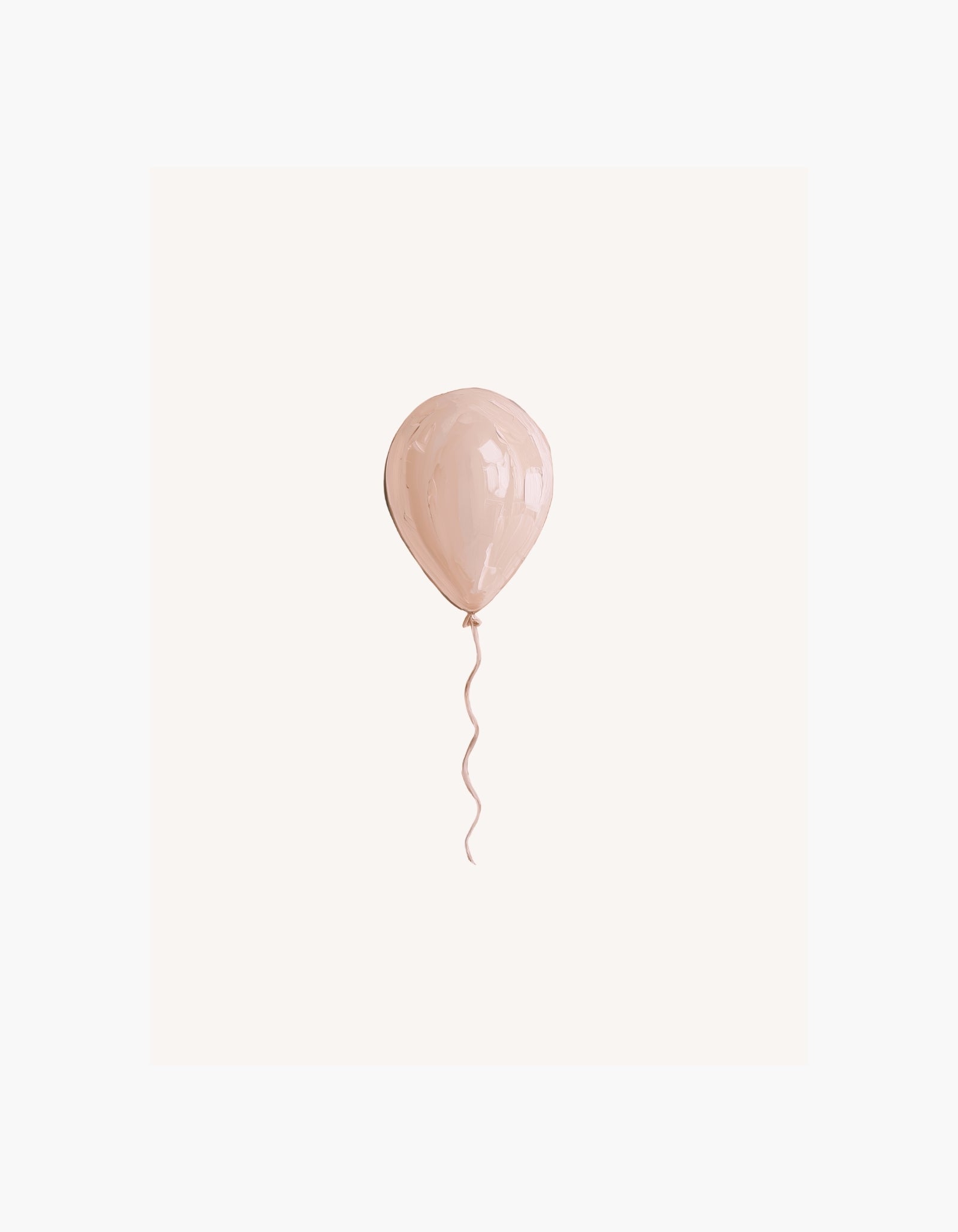 Pink Balloon Poster