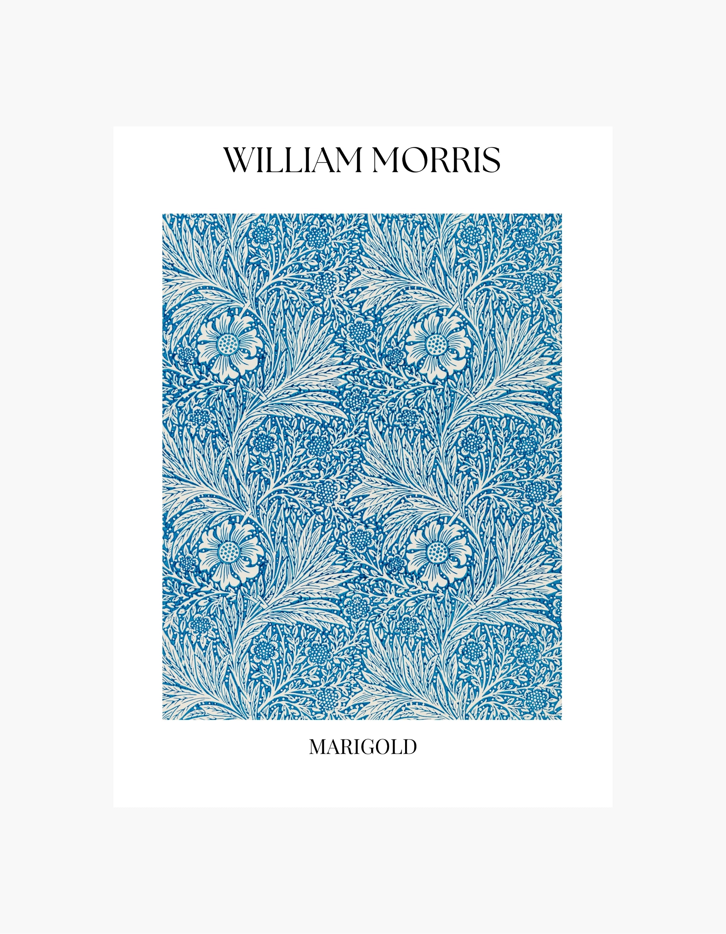 William Morris Marigold Poster