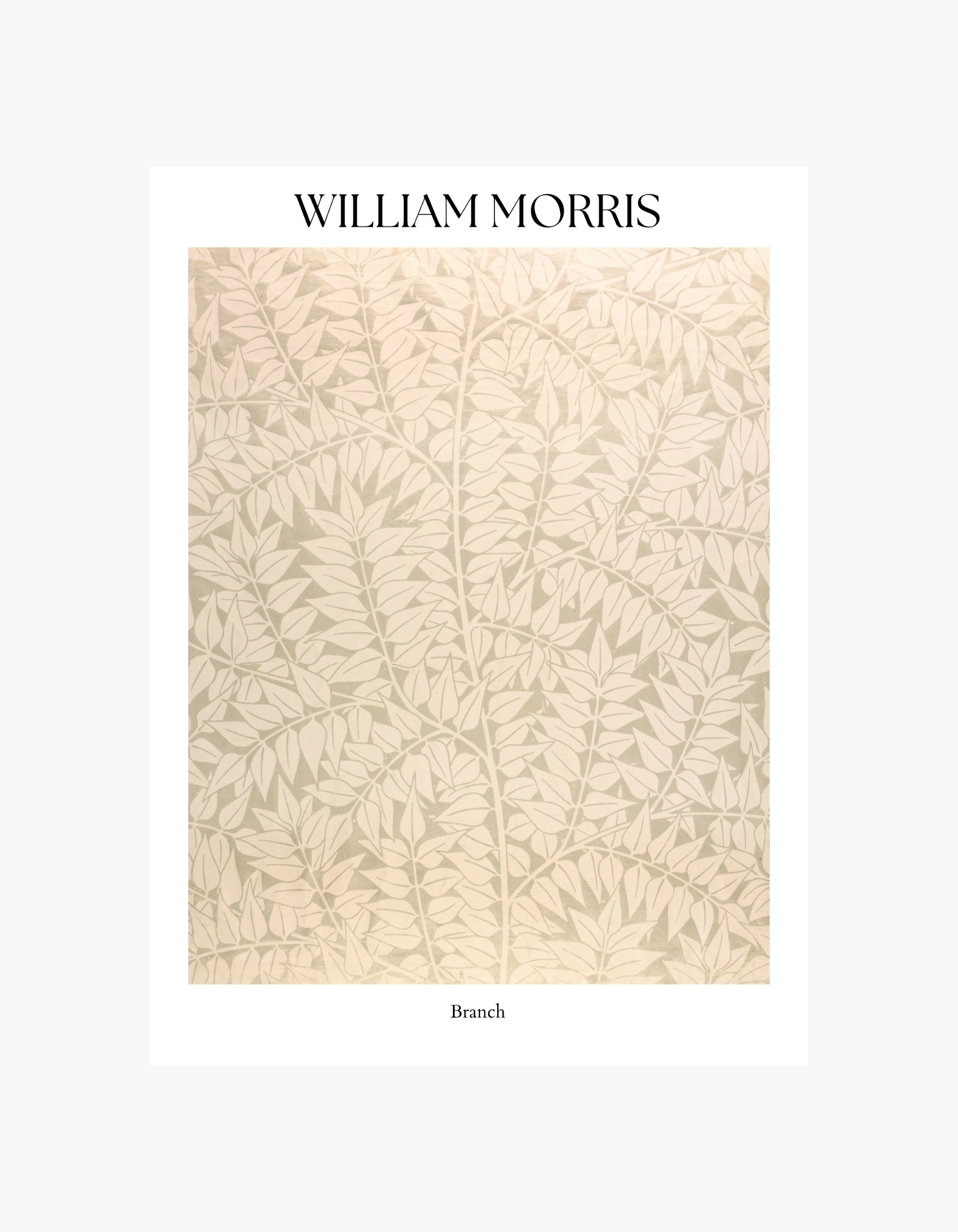 William Morris Branch Poster