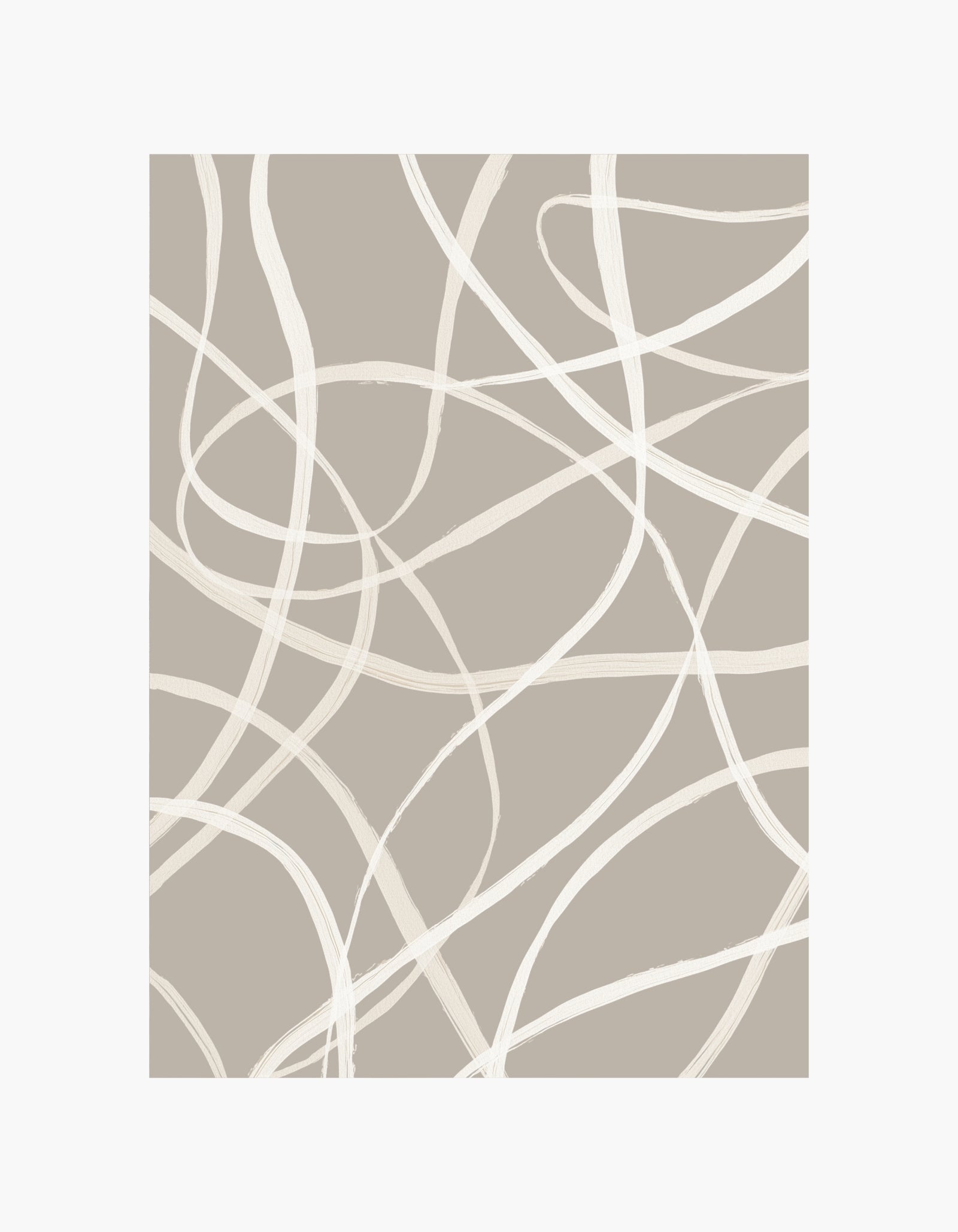 Soft Motion Lines Poster