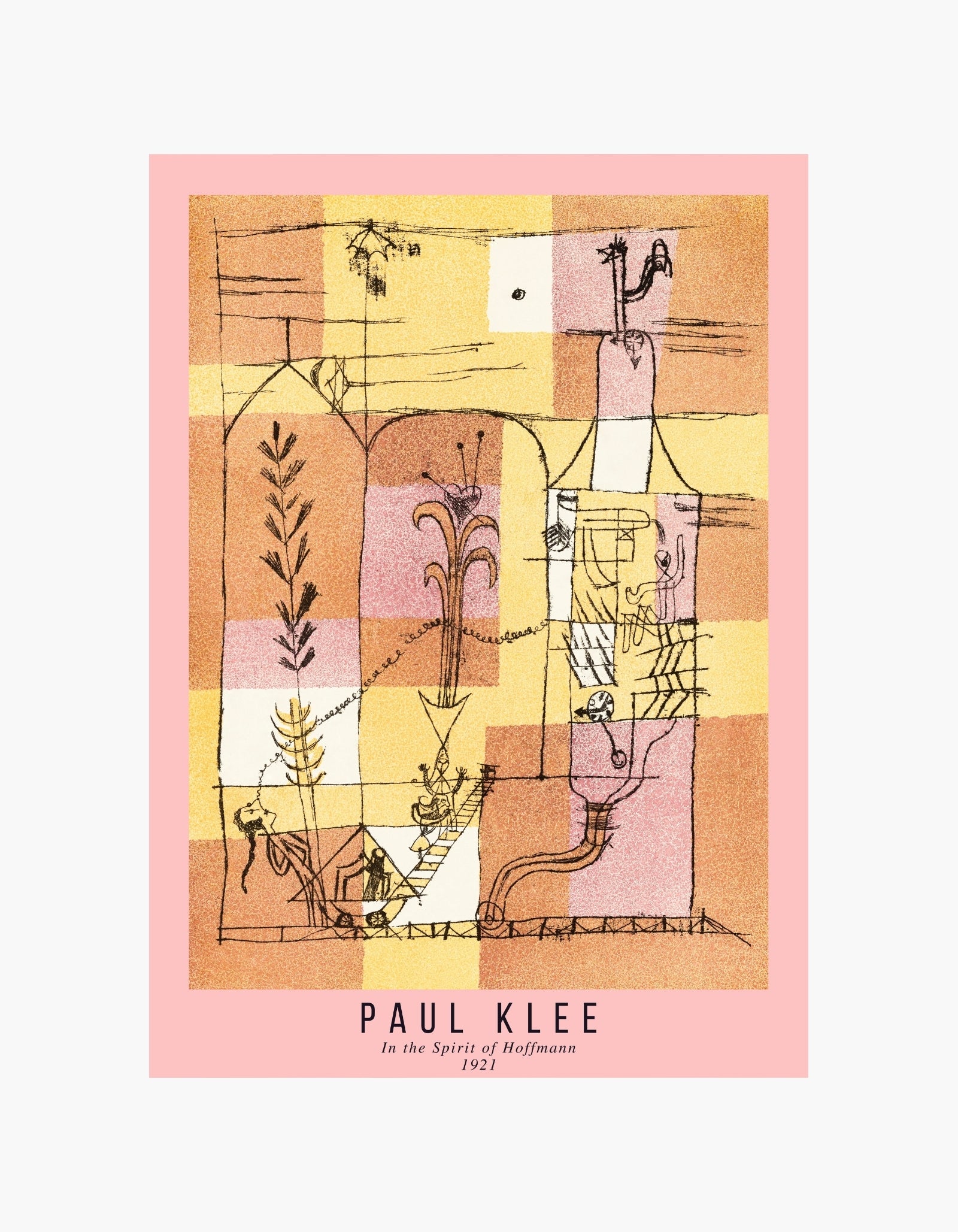 Paul Klee In the Spirit of Hoffmann Poster