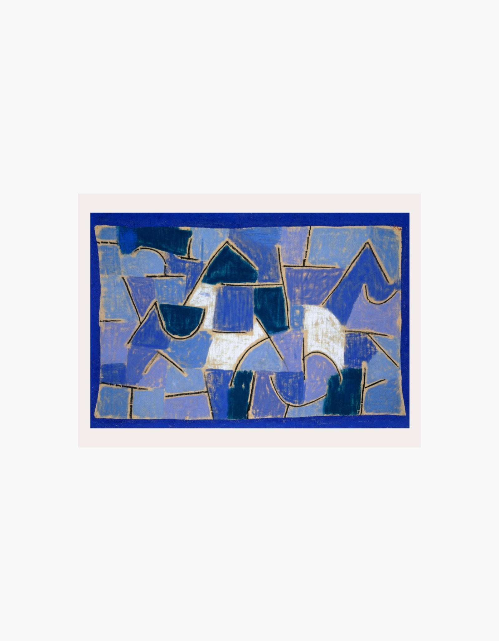 Paul Klee Blue night 1937 Poster