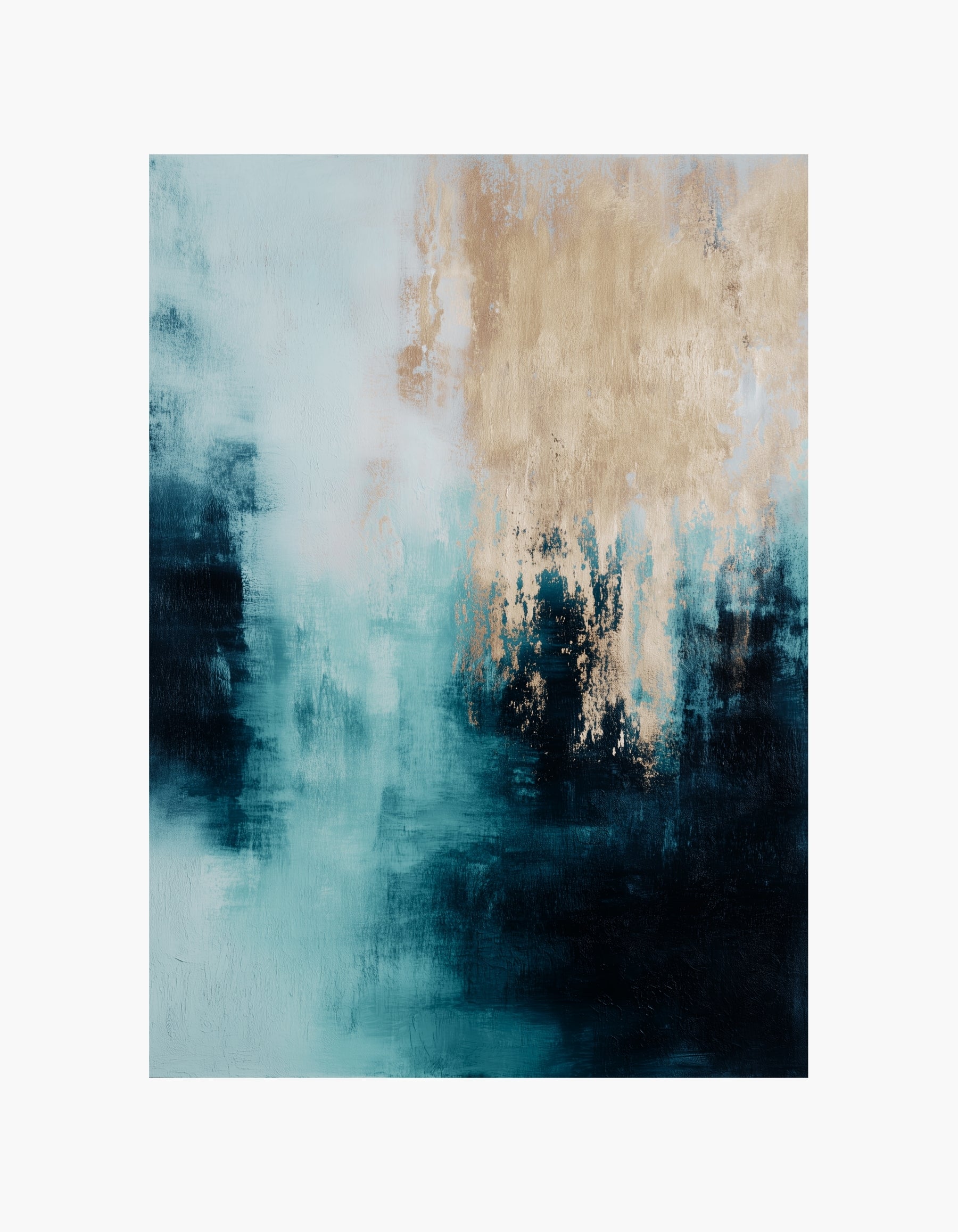 Gold Abstract Poster