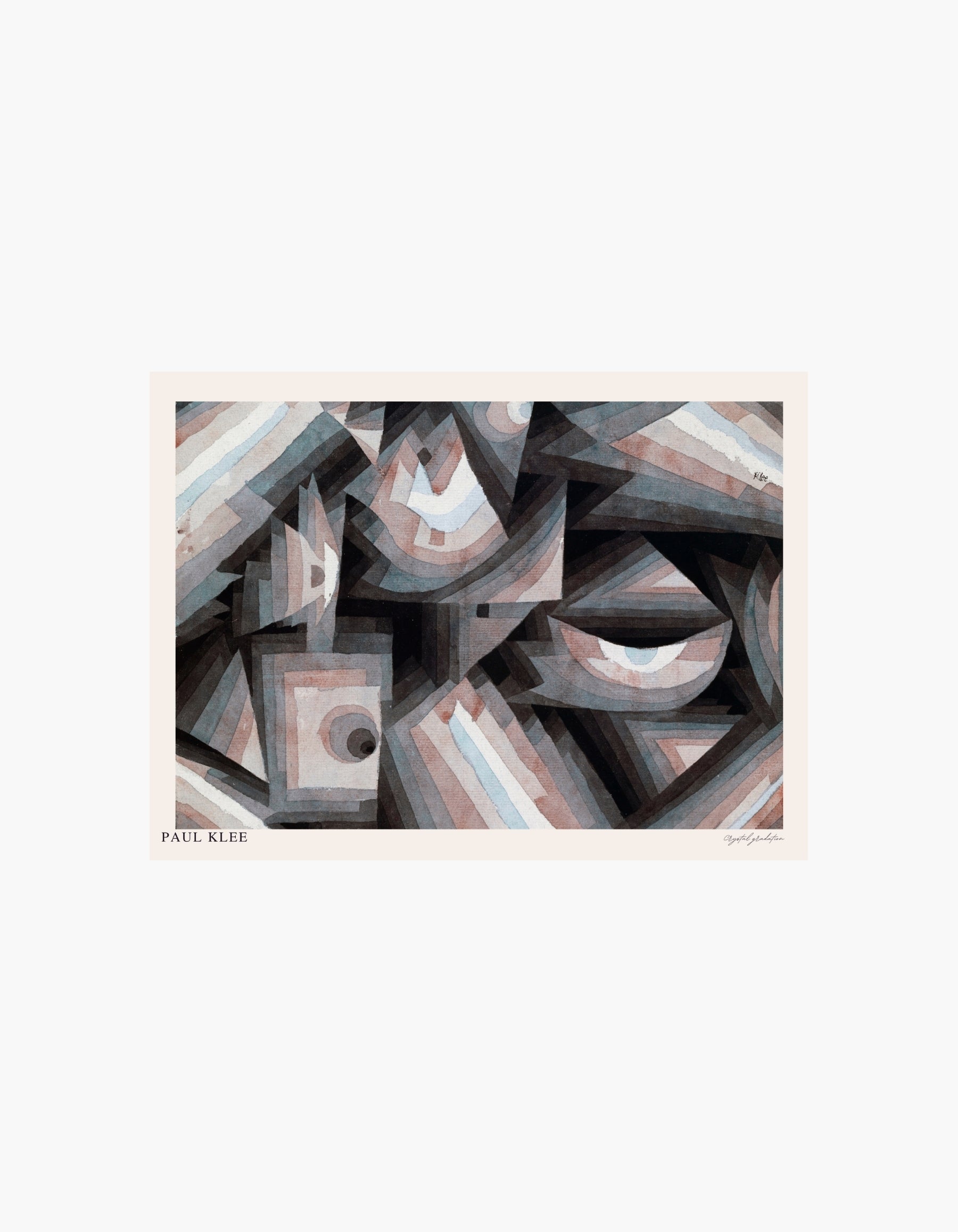 Paul Klee Abstract Rhythms Poster