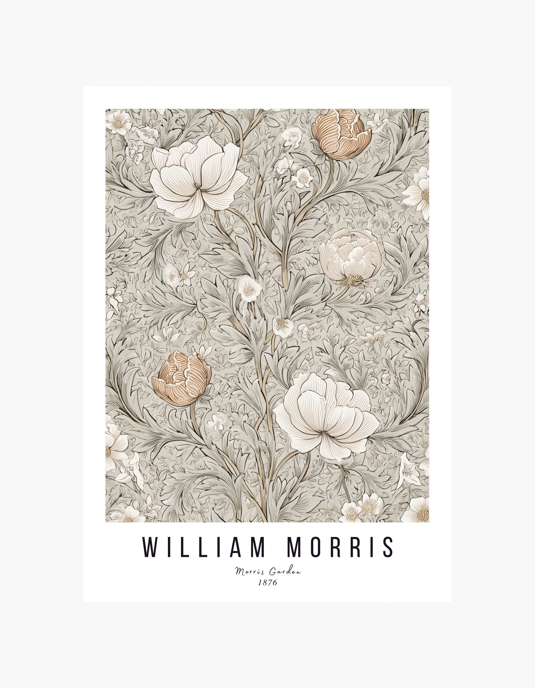 William Morris Garden No2 Poster