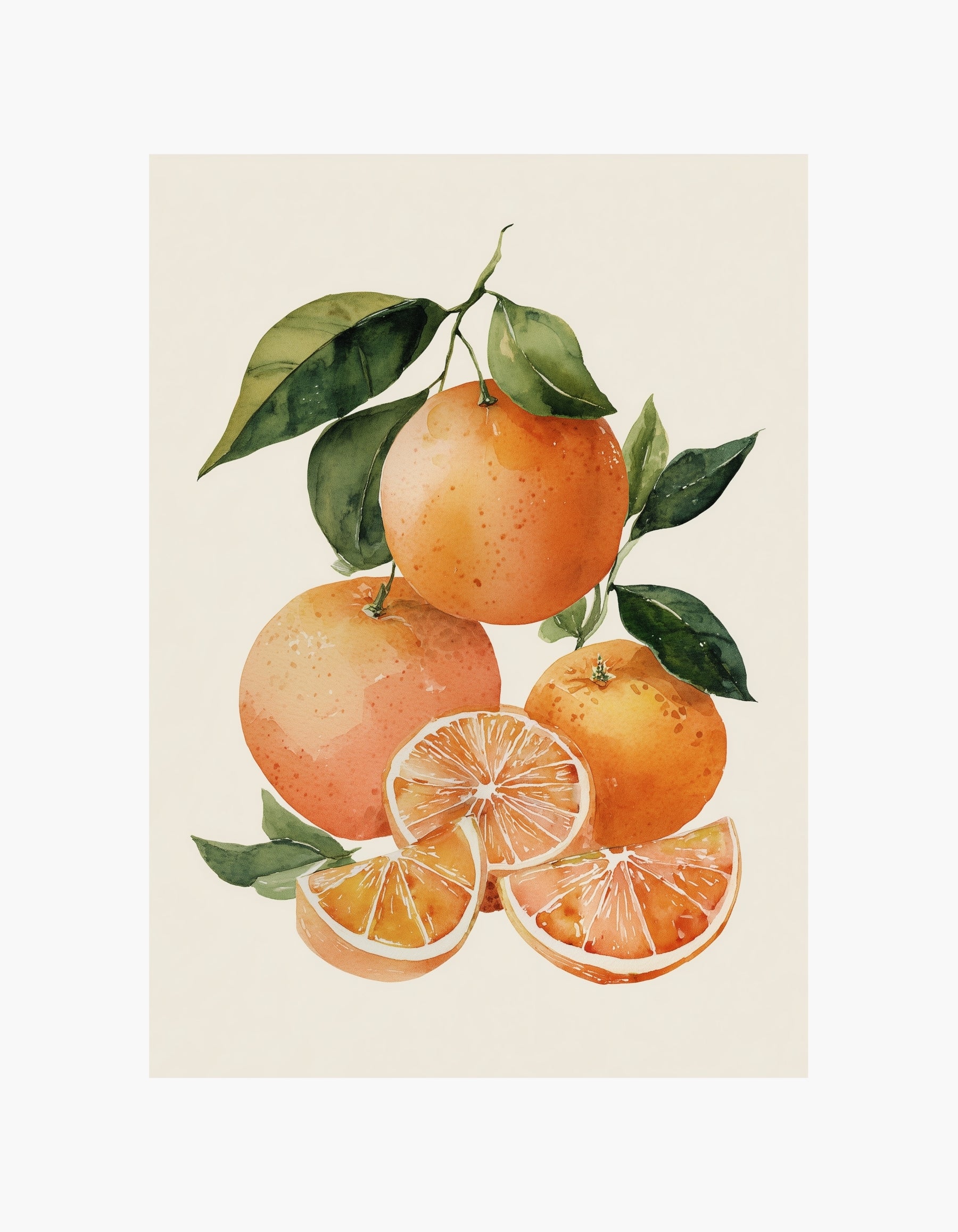 Orange Delight Poster