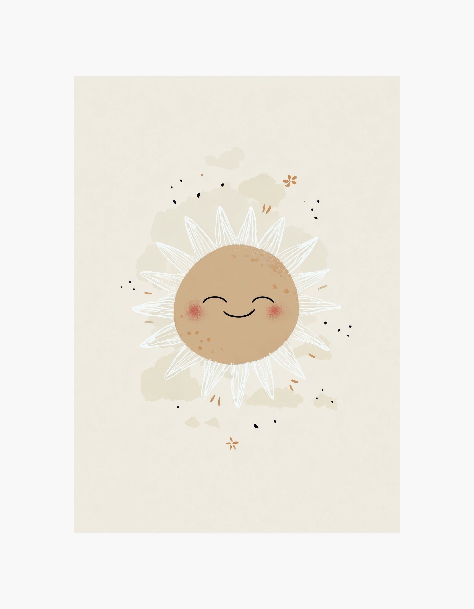 Smiling Sun Poster