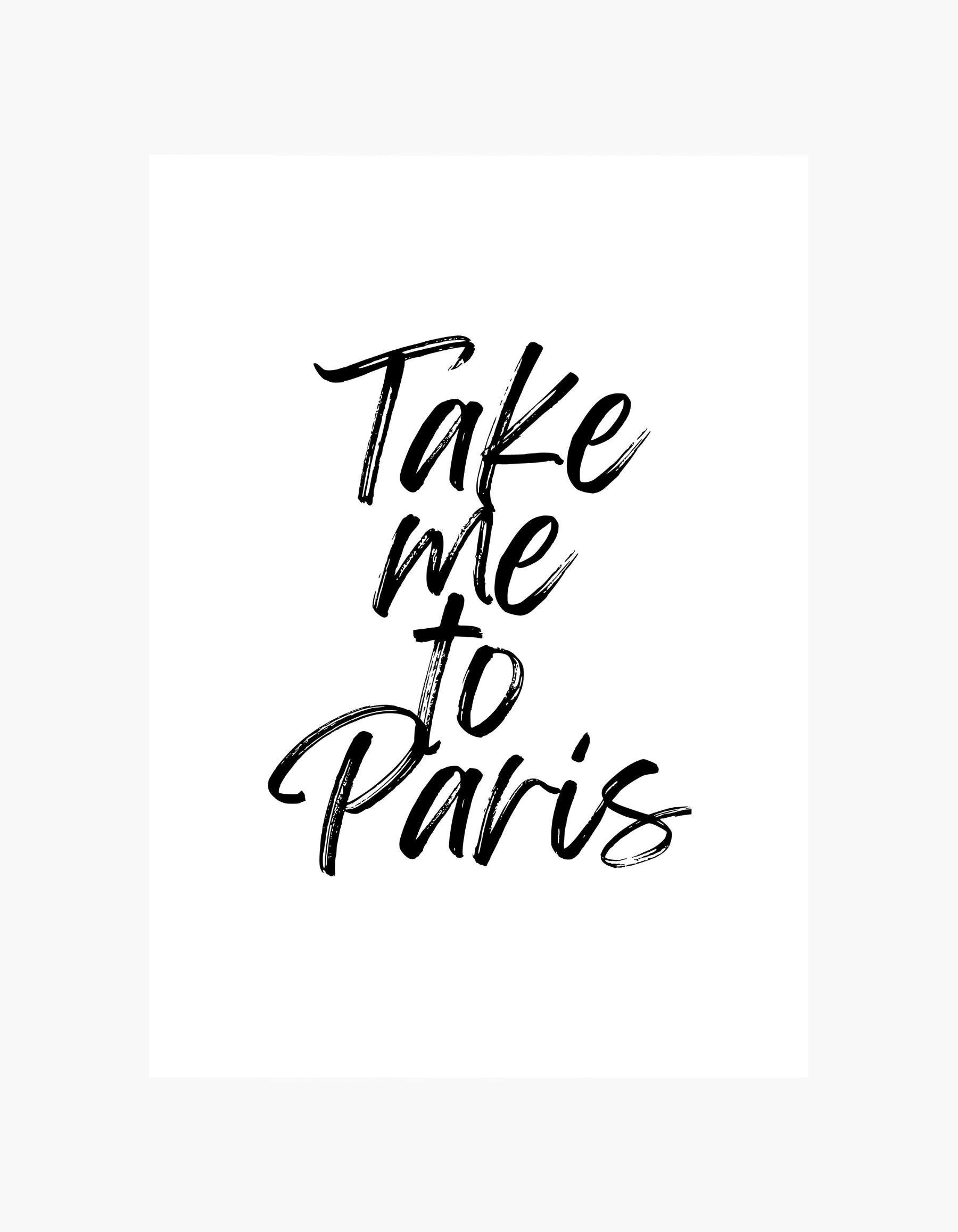 Take Me to Paris Poster