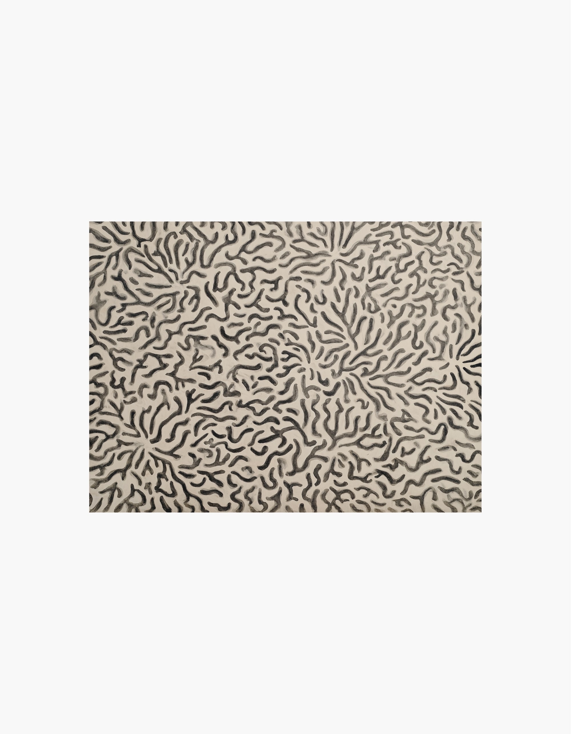 Organic Lines Abstract Poster