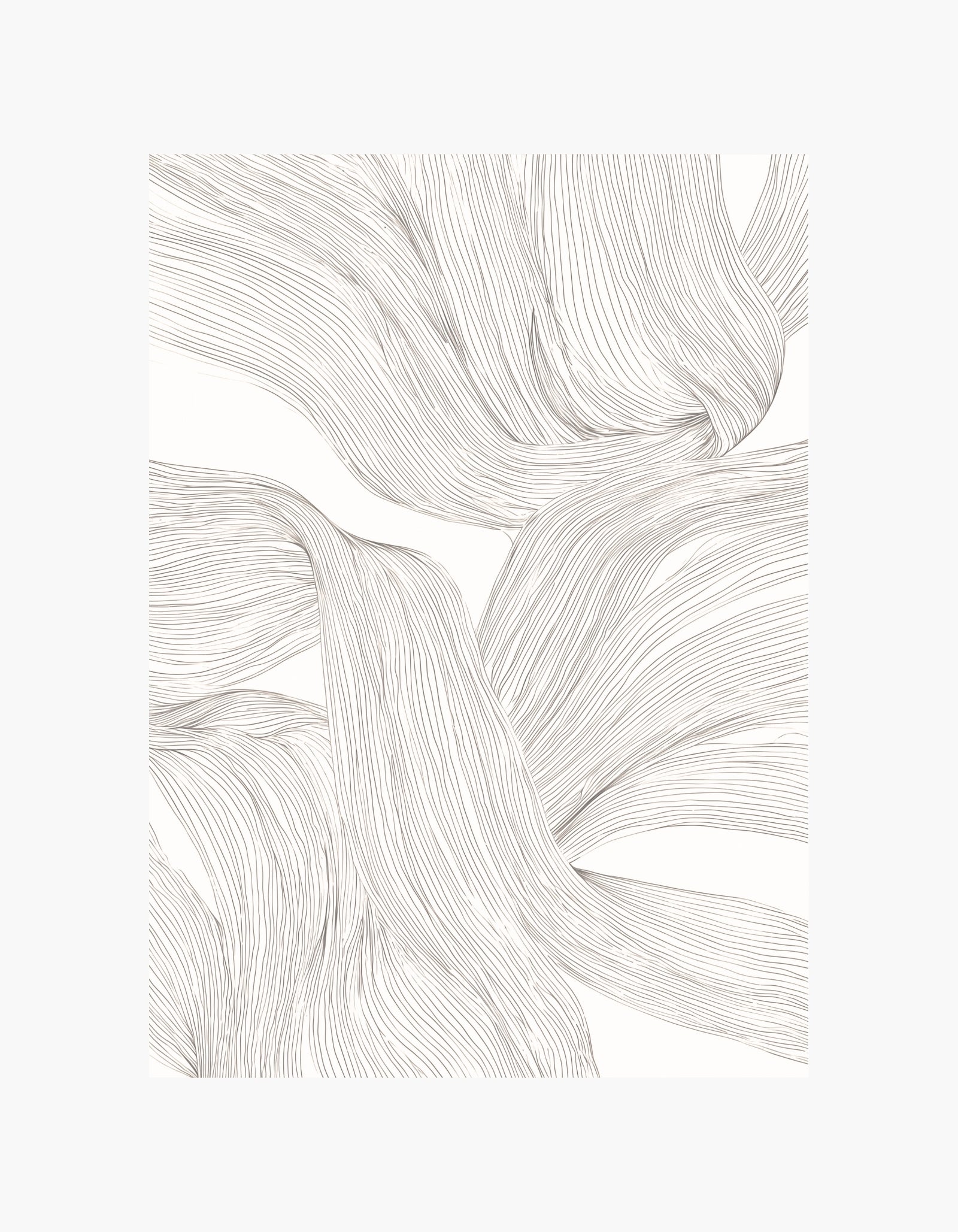 Flowing Lines Poster