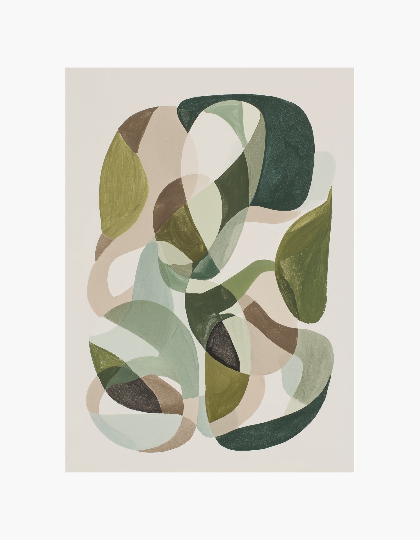 Green Flow No. 1 Poster