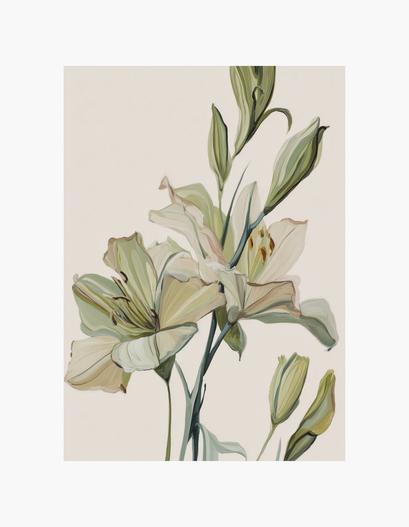 Soft Lily No. 1 Poster