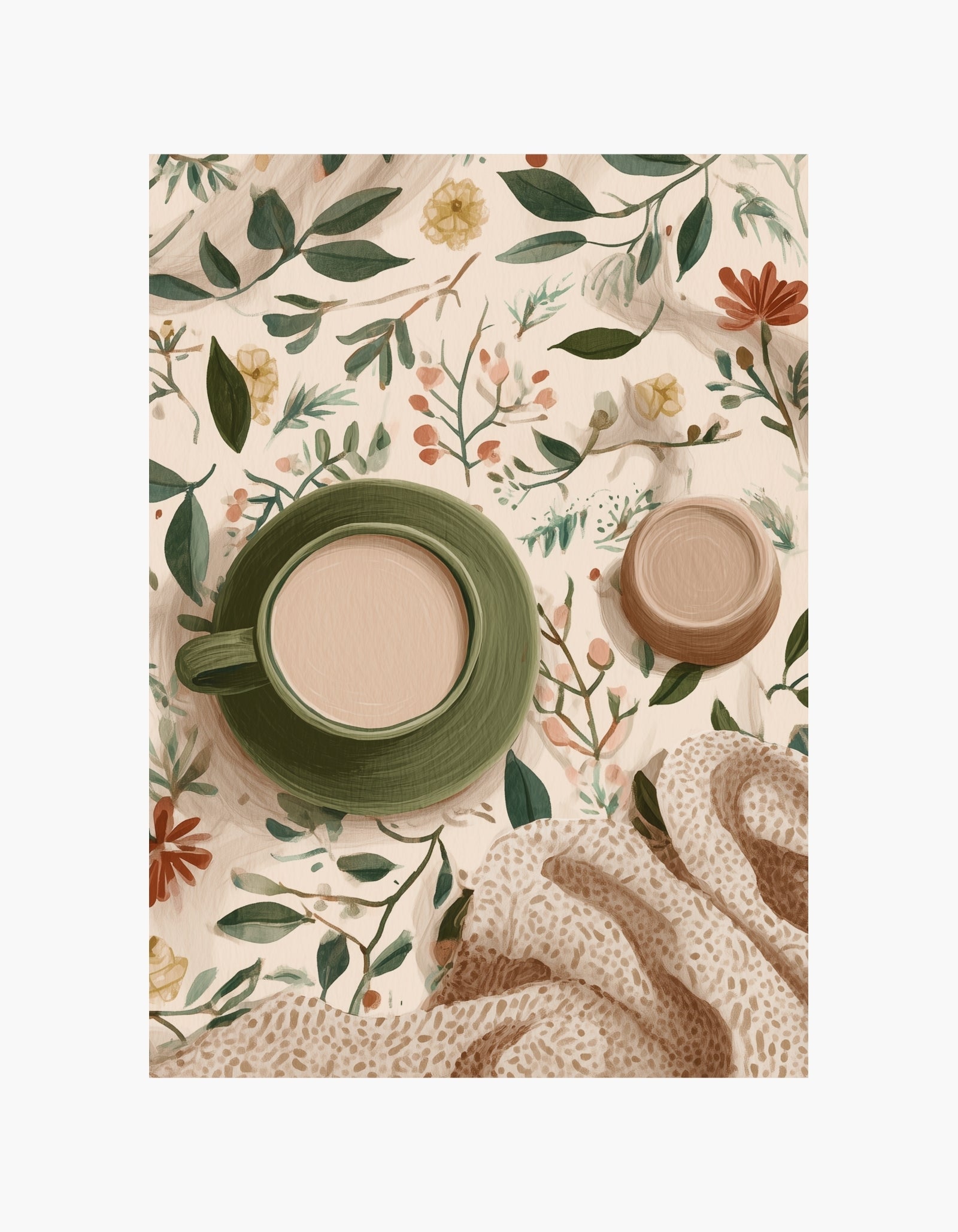 Cozy Coffee Moment Poster