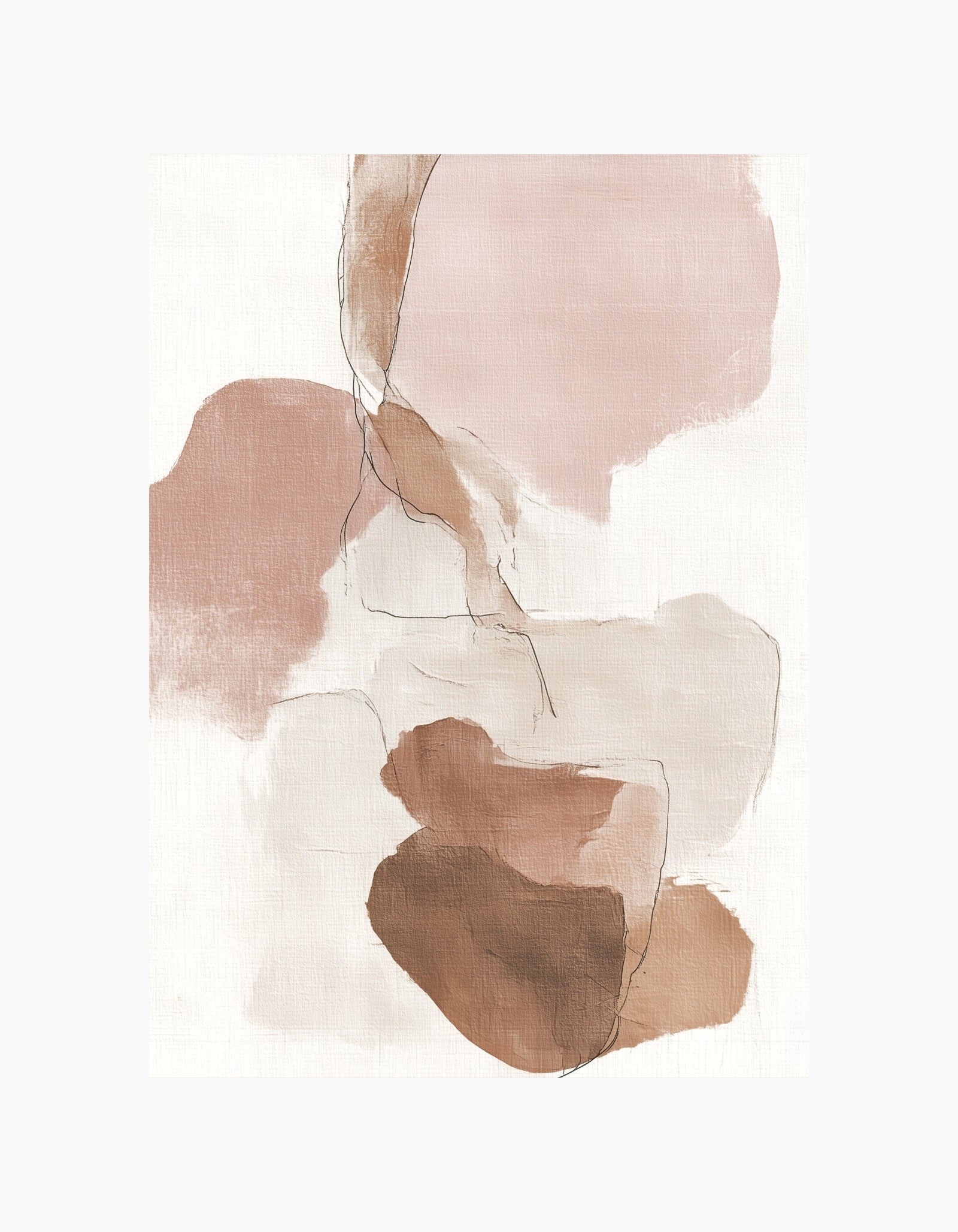 Abstract Earth No.2 Poster