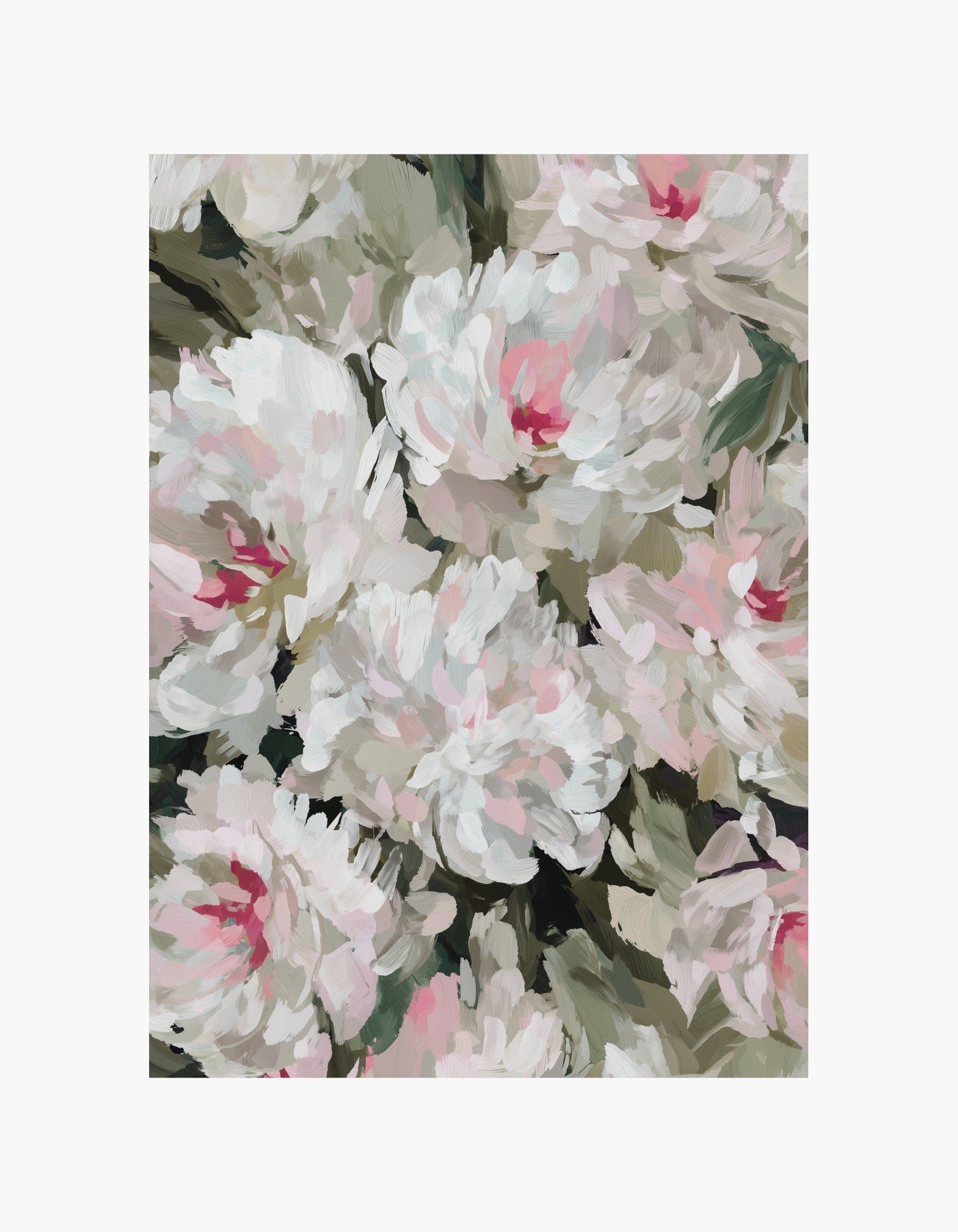 Peony Bloom Poster