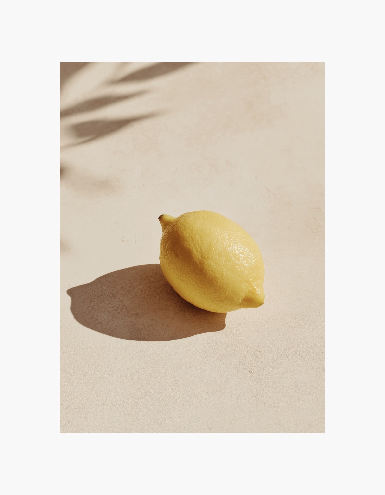 Sunlit Lemon Poster