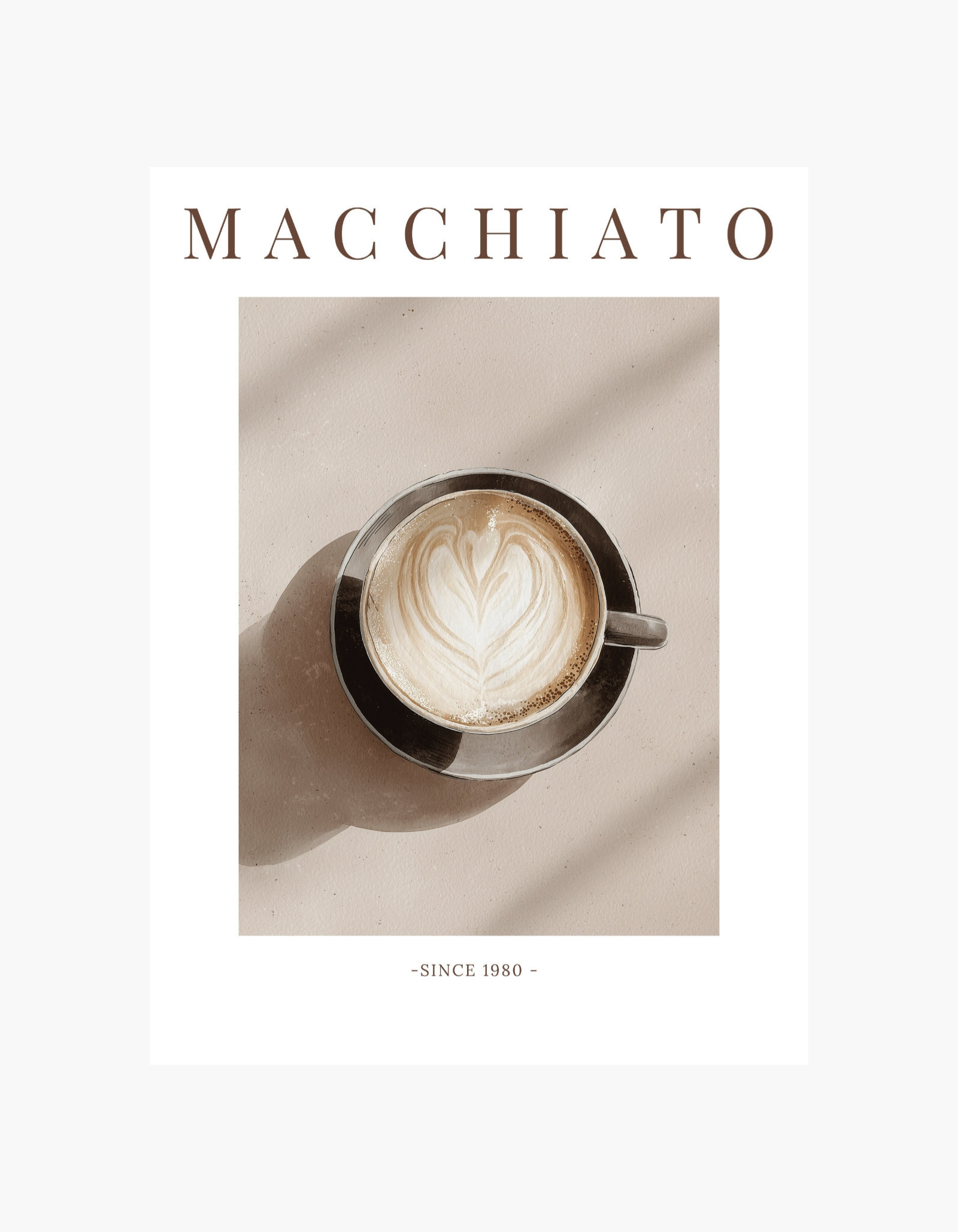 Macchiato Poster