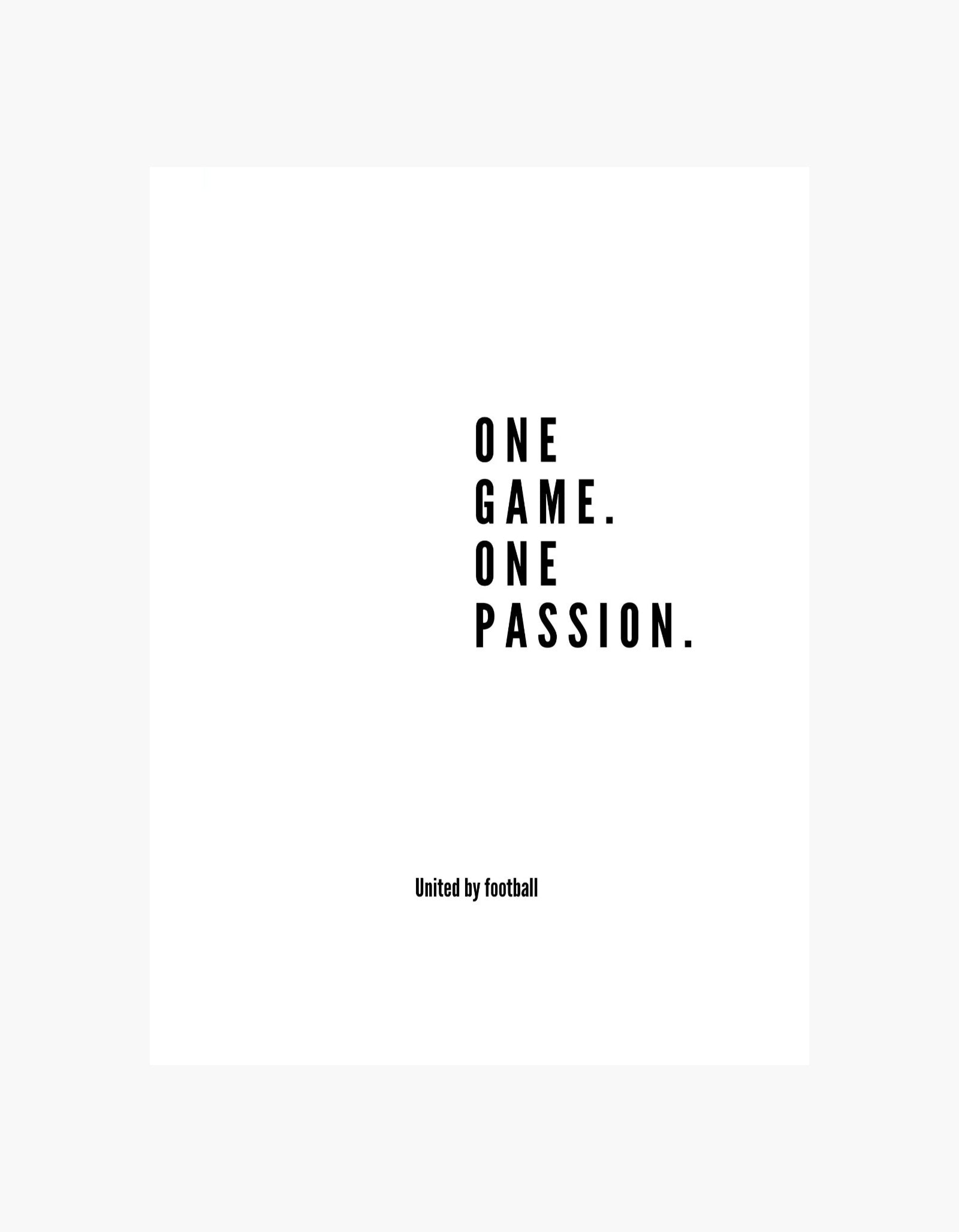 One Game One Passion Poster