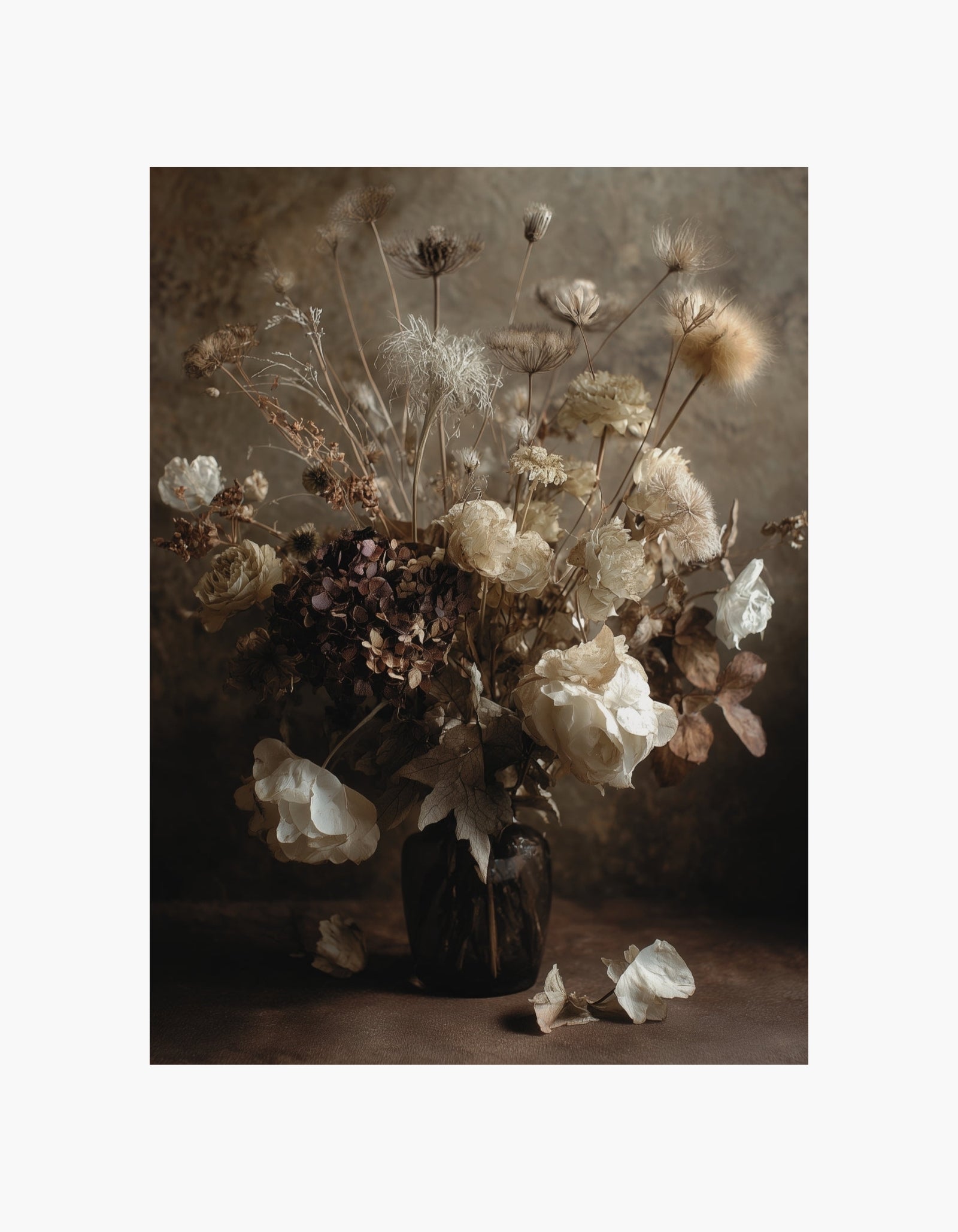 Dried Flowers Poster