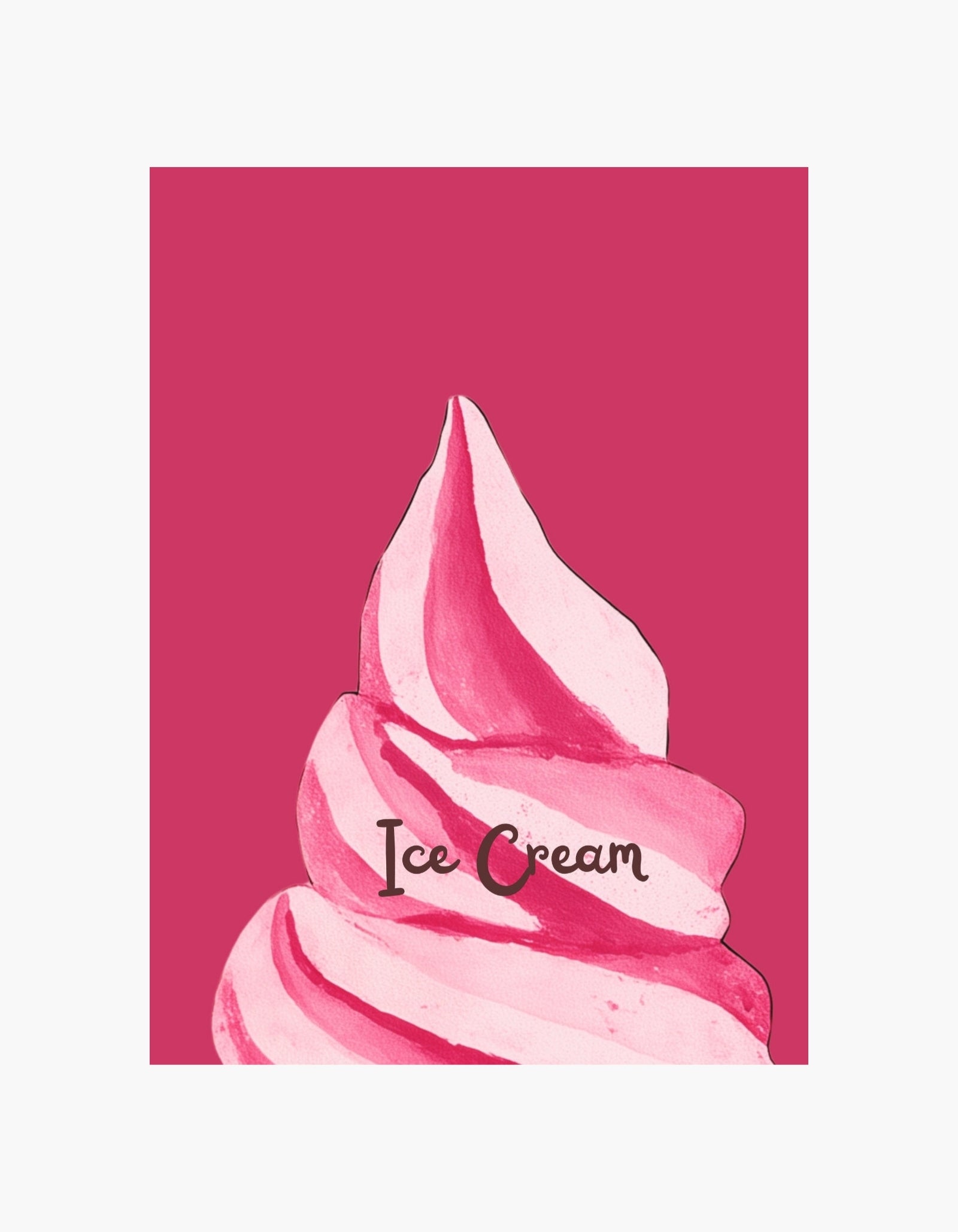 Ice Cream Poster