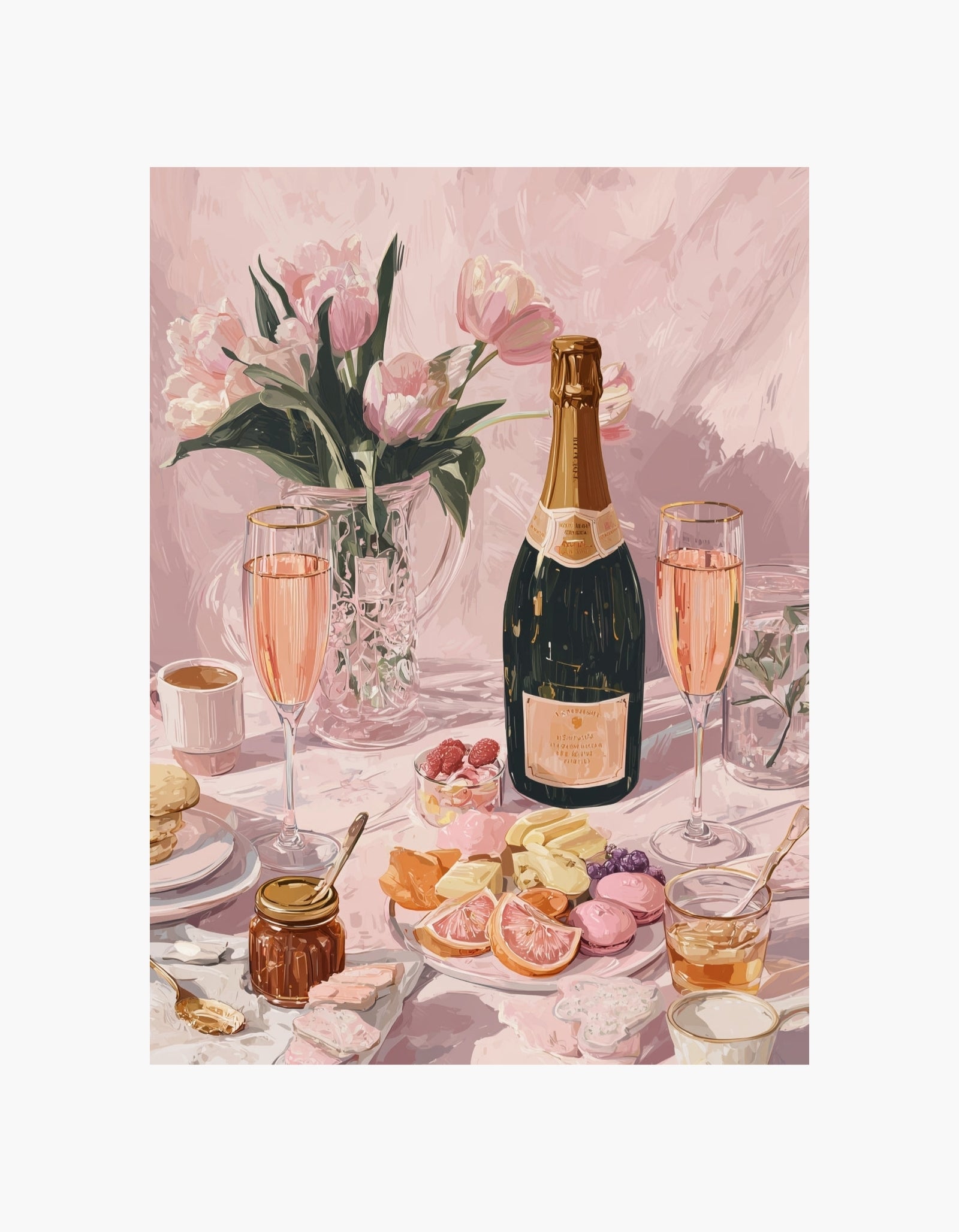 Pink Brunch Poster