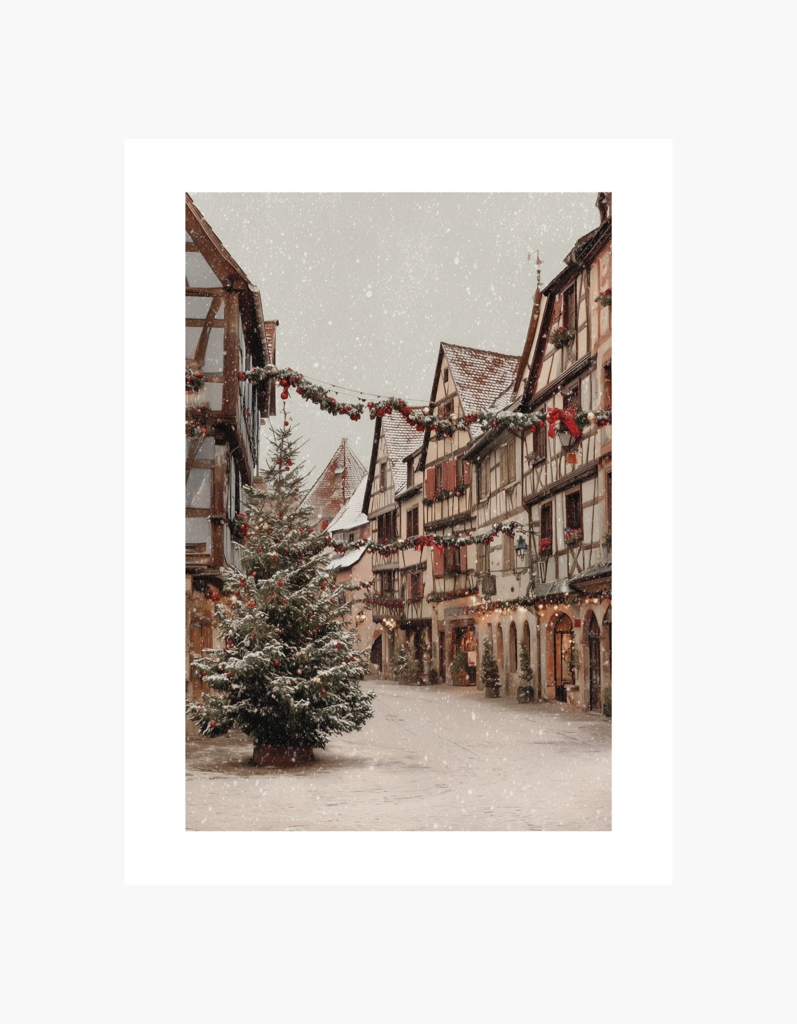 Christmas Street Poster