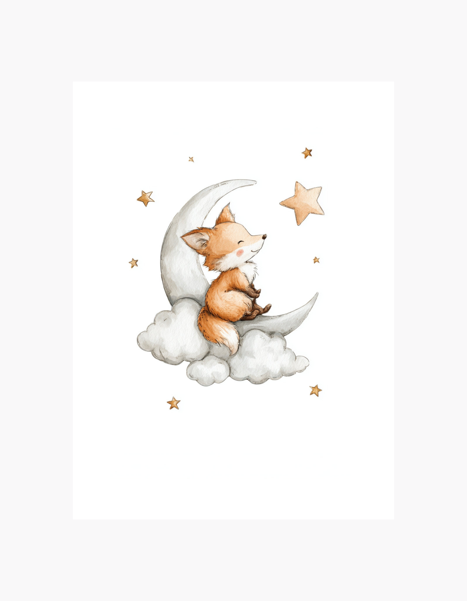 Dreamy Fox Poster