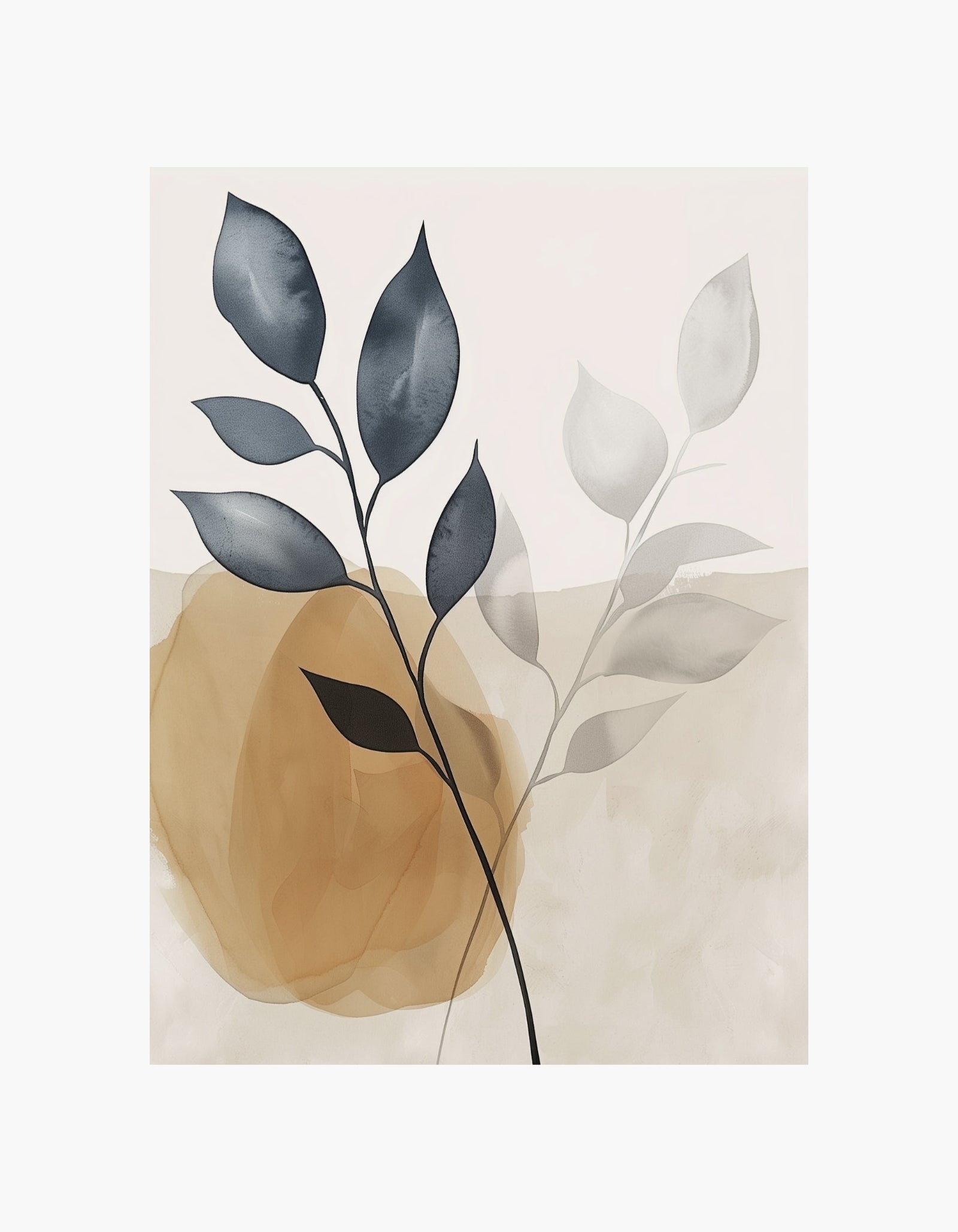 Golden Leaves Poster