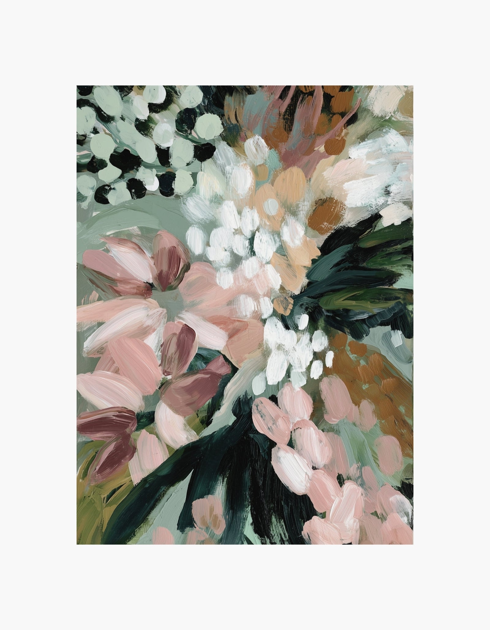 Abstract Garden No2 Poster