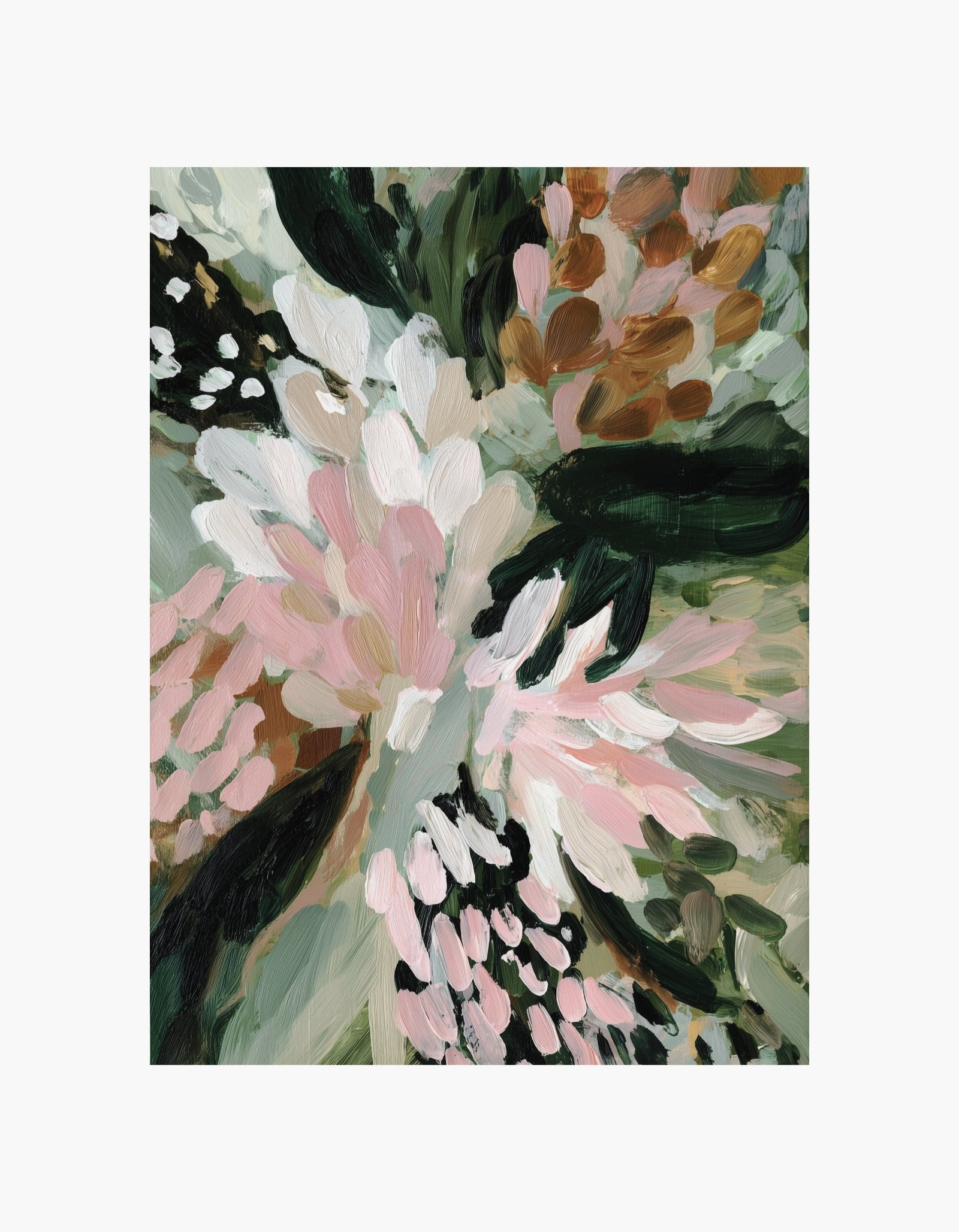 Abstract Garden No1 Poster