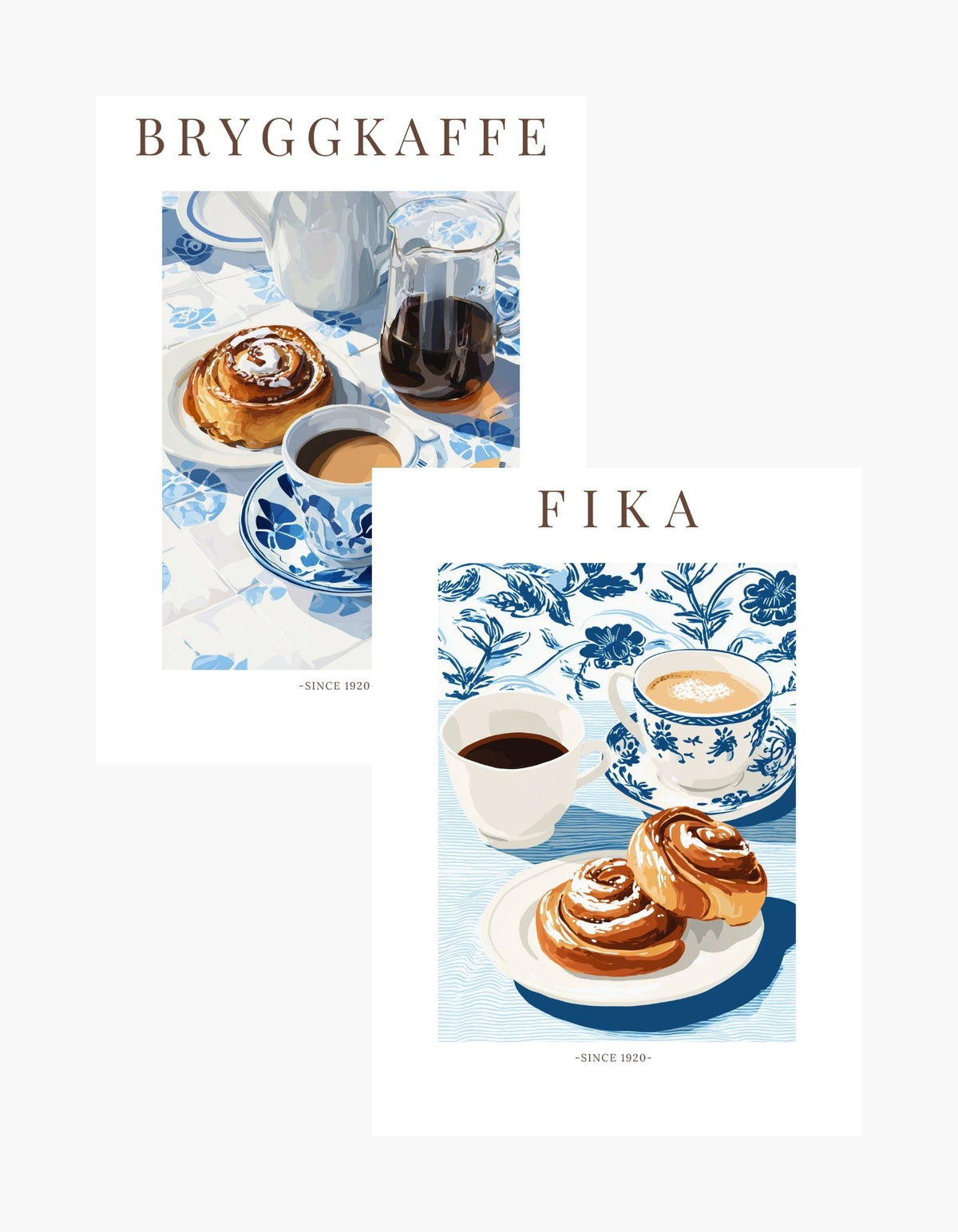 Swedish Fika Posterpaket