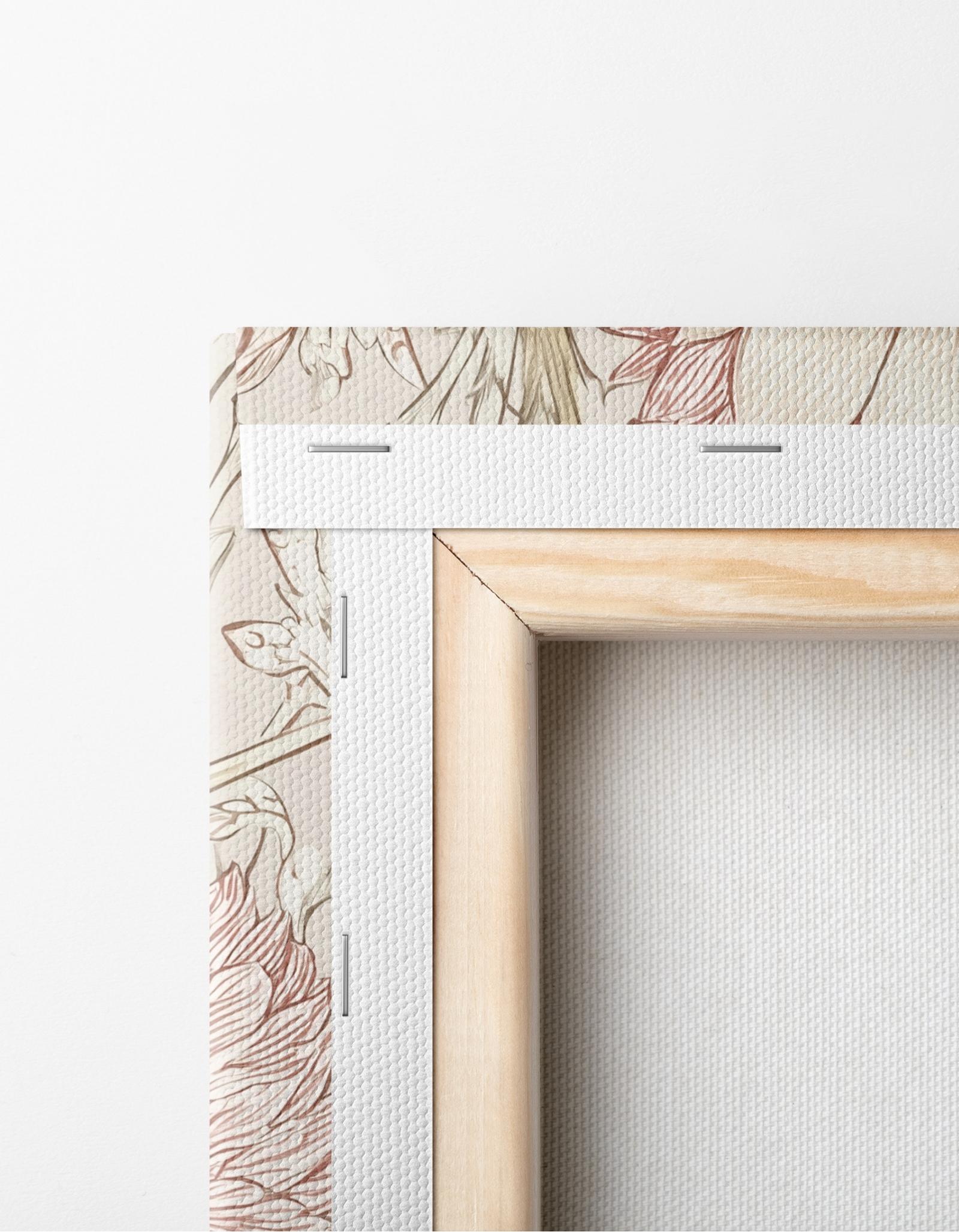 William Morris Blush Botanical Canvas No. 2