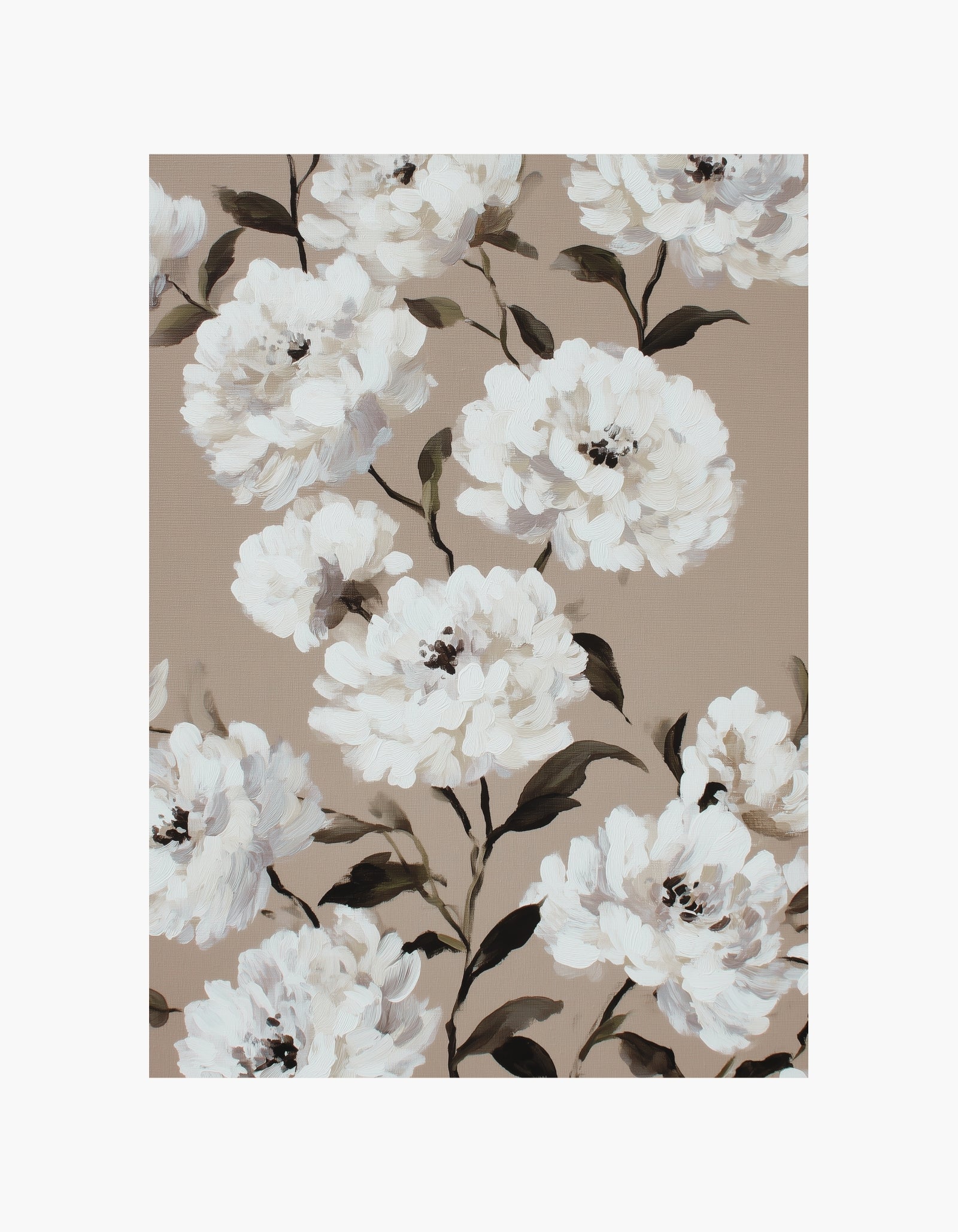 Peony Floral Poster