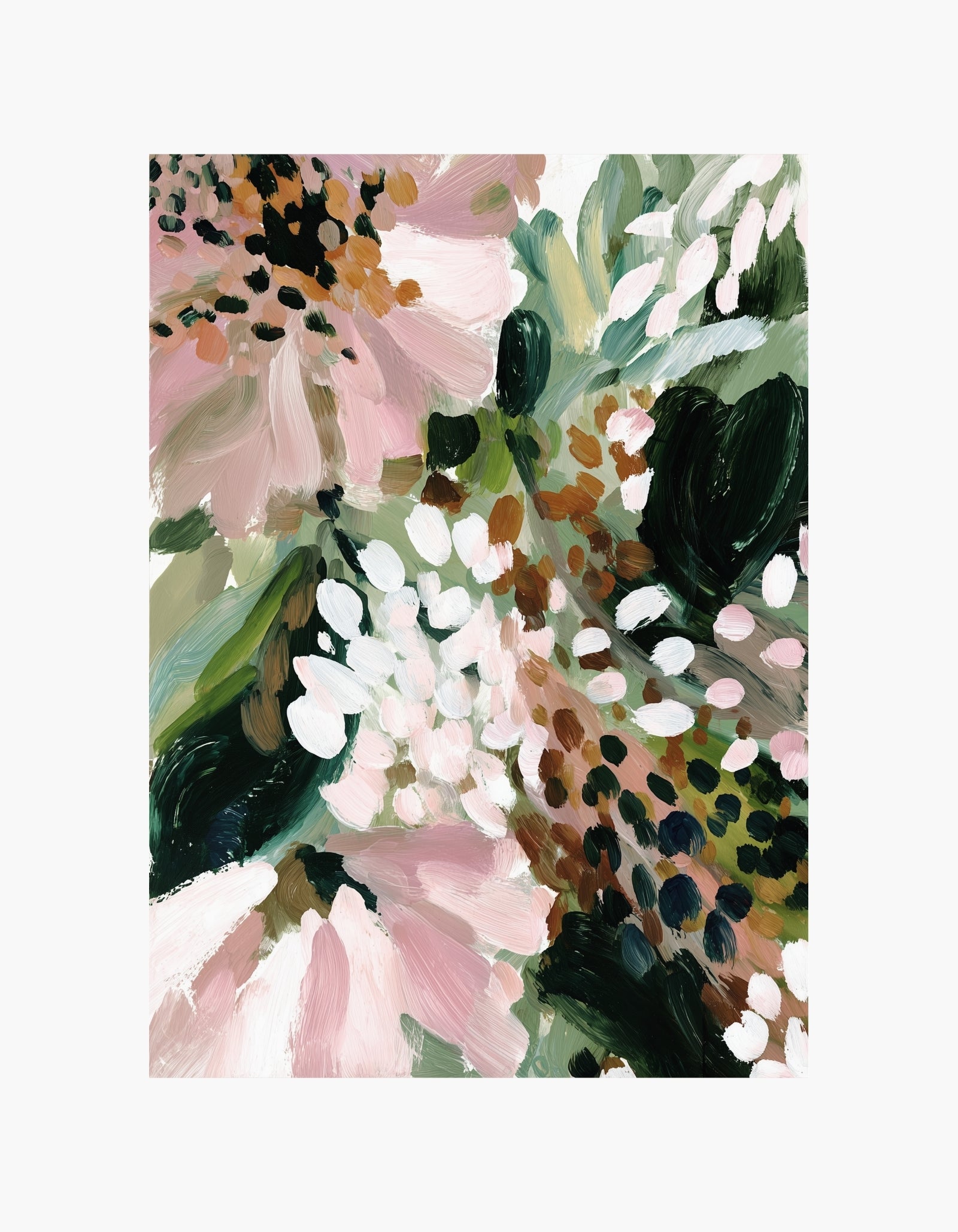 Abstract Garden No3 Poster