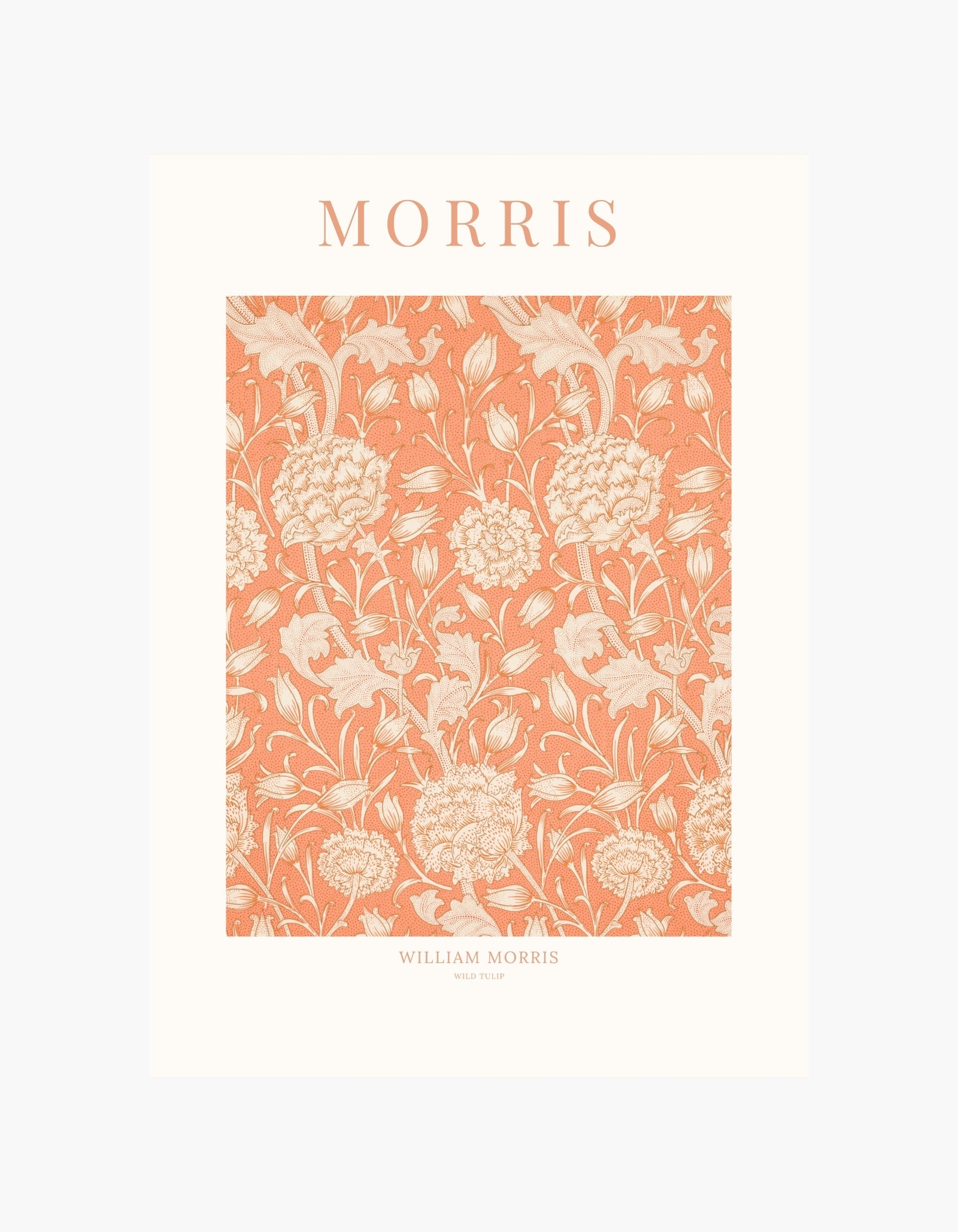 William Morris Wild Tulip Poster